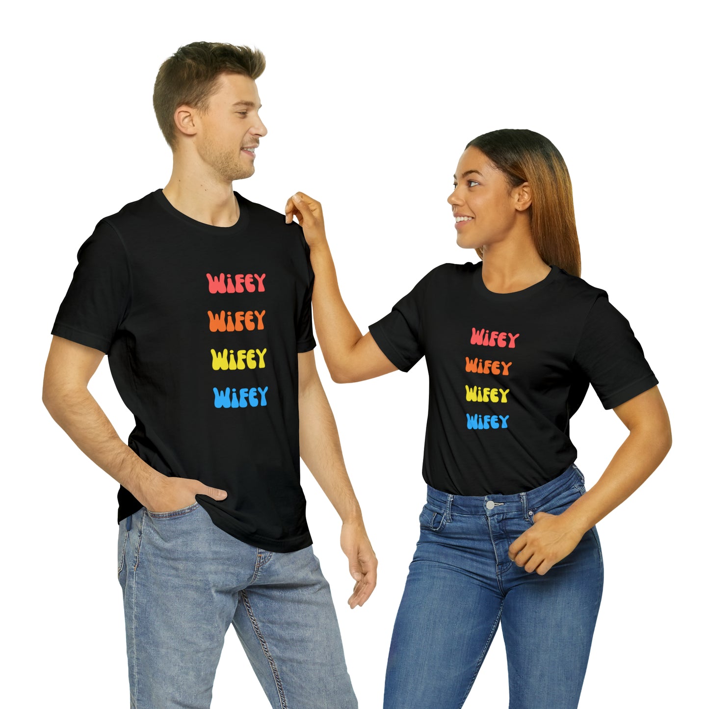 Wifey Wifey T-Shirt Aesthetic Shirt Trendy Shirt Shirt With Words On Back Tumbrl Positive Tee Gift for him Gift for her