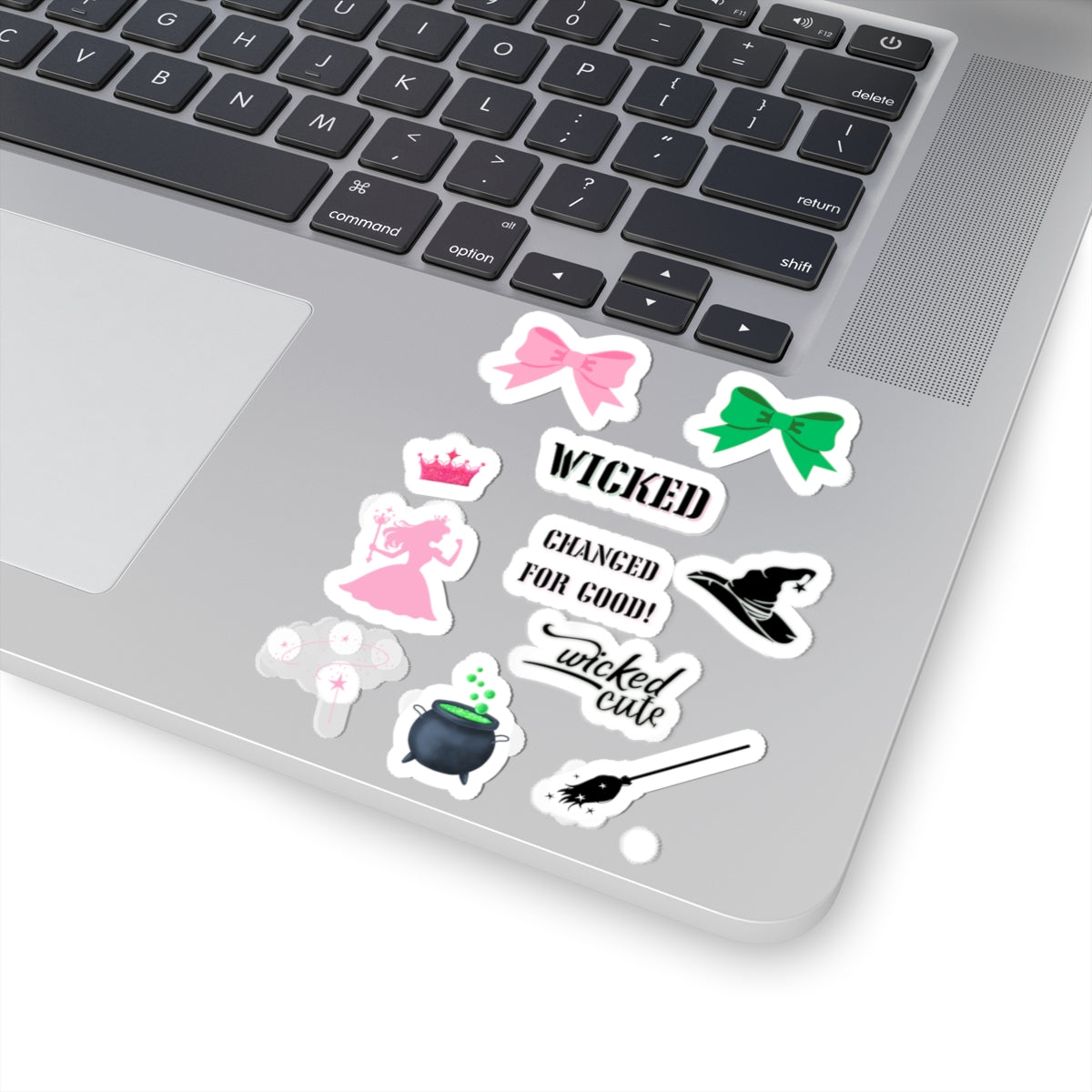 Wicked inspired sticker page new year new me sticker witchy sticker Magical AF sticker bestie sticker cauldron stickers bestfriend pink bow