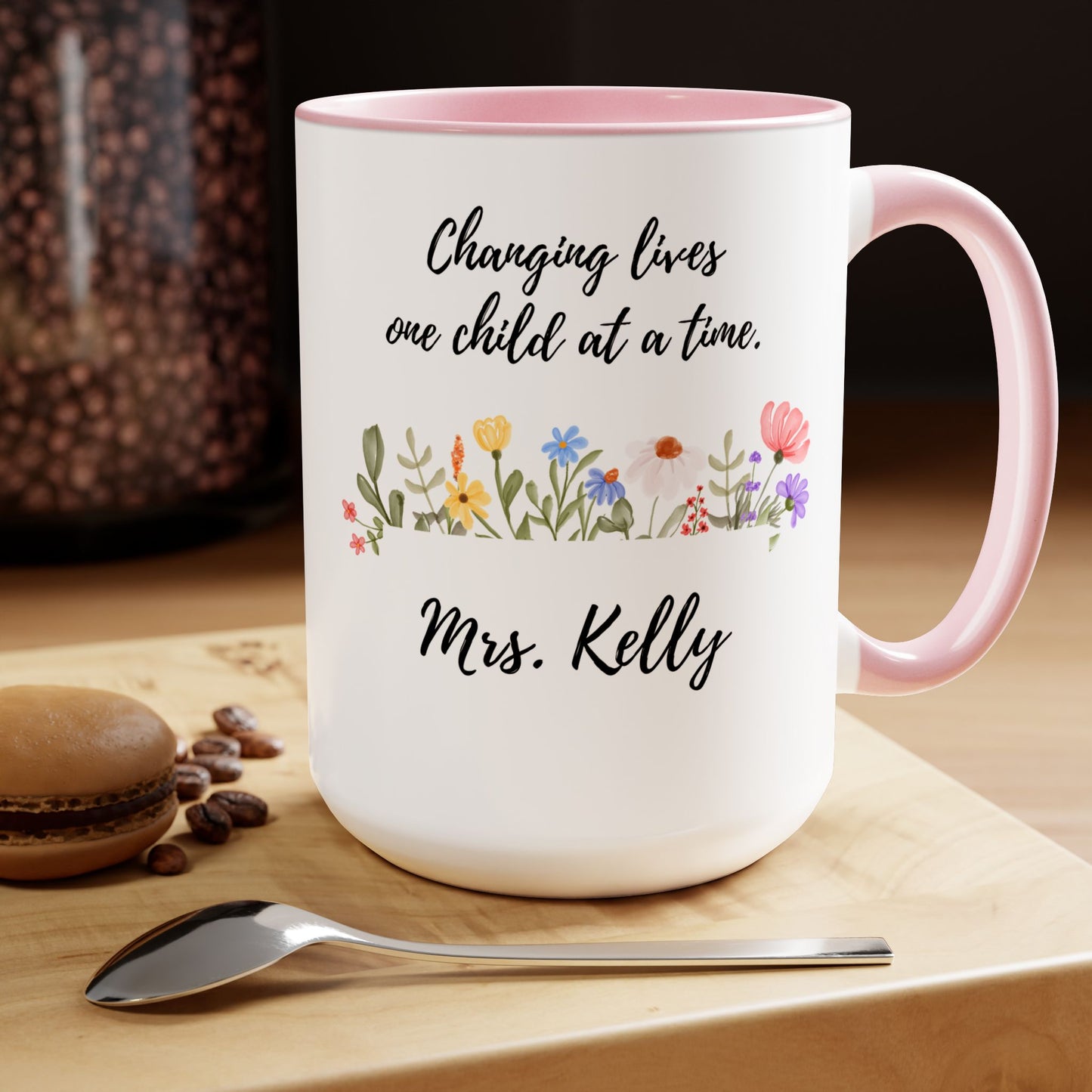 Custom teacher name mug personalized teacher gift teacher vibes gift for him Supervisor mug Coffee Mug gift for her Mug wife Coffee Mugs