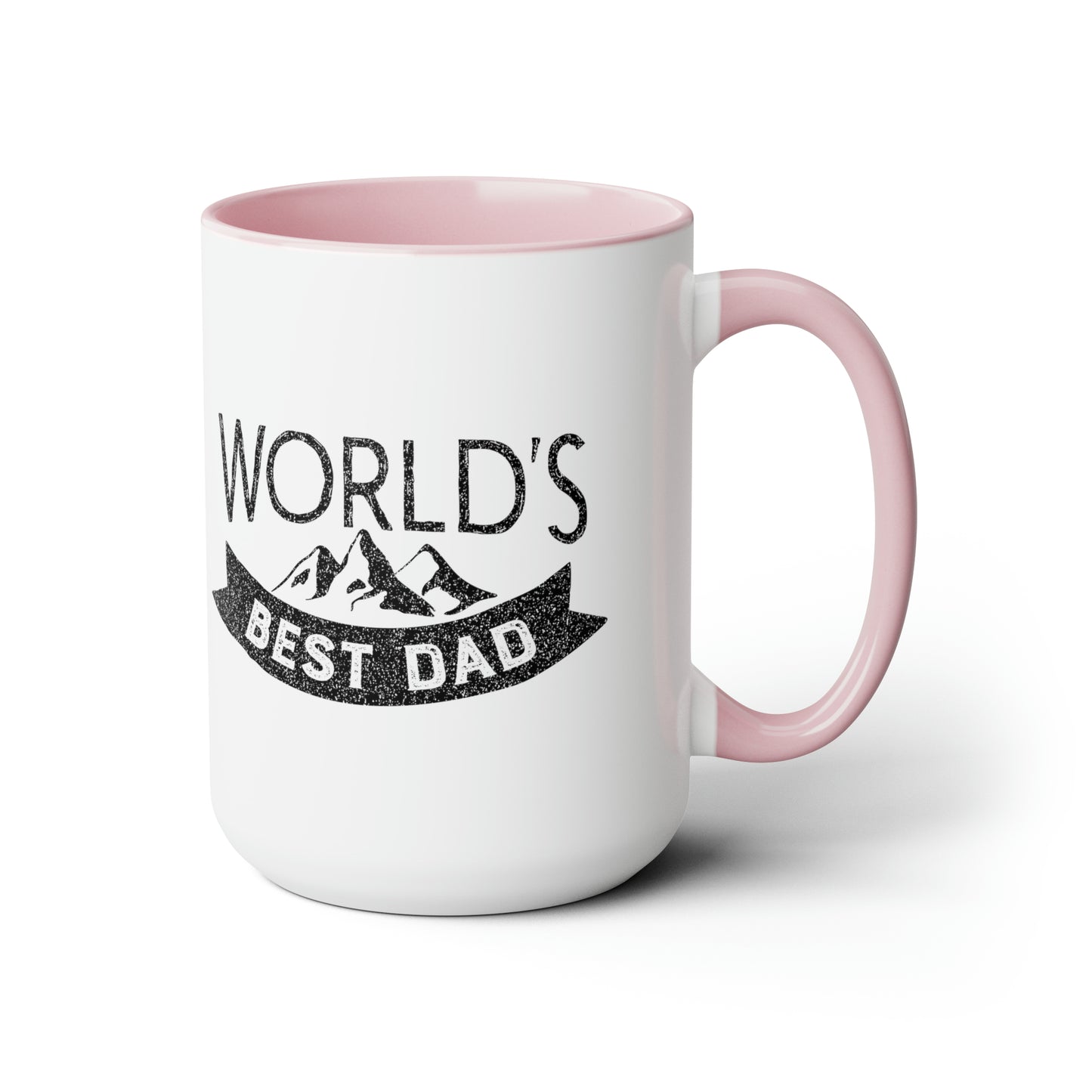 World's best dad mug love you dad sister gift Coffee Mug pregnancy reveal gift heart mug gift for her Mug wife Coffee tea 15oz