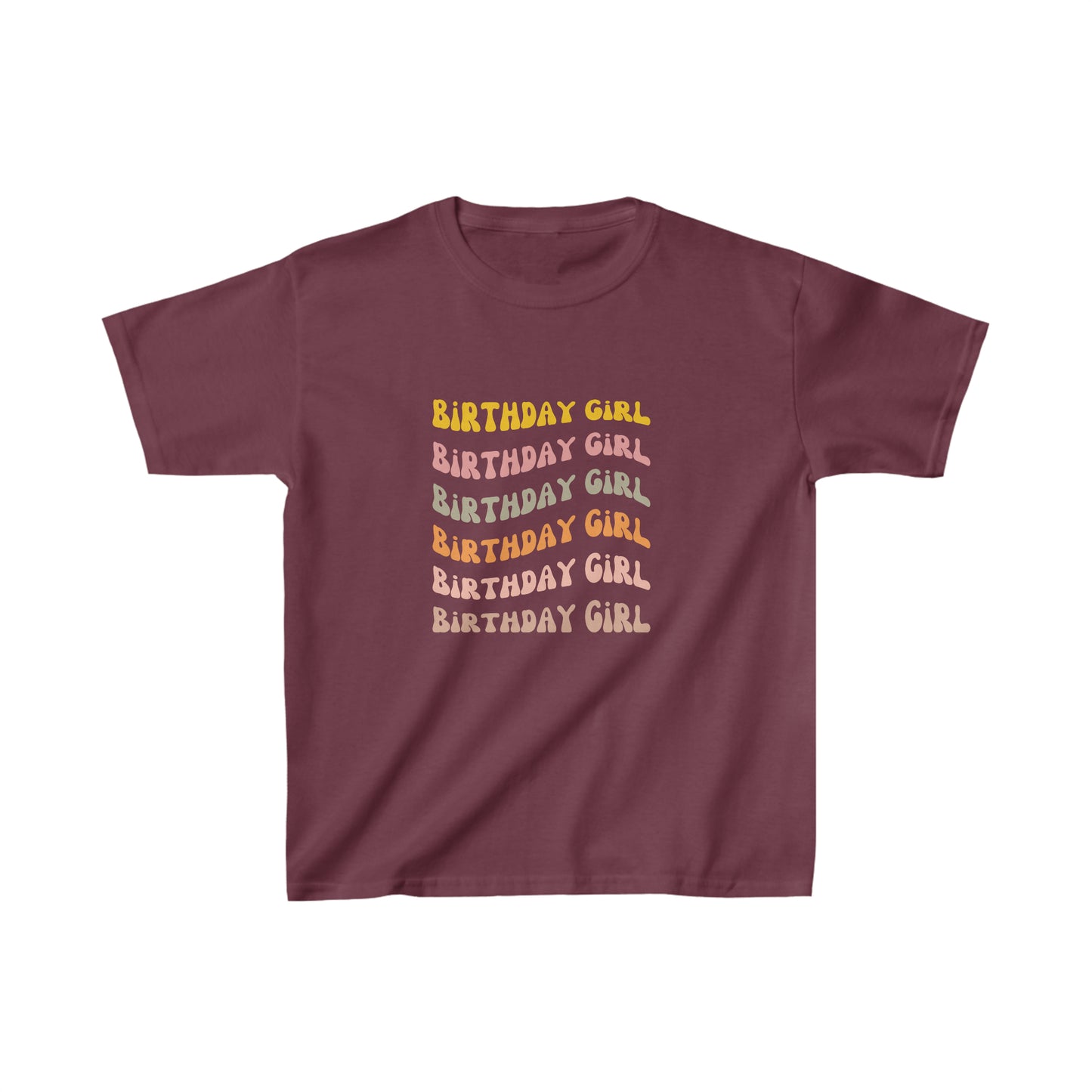 Birthday girl Birthday shirt birthday party shirts birthday boy shirt birthday shirt kid wavy birthday party shirt Christmas shirt