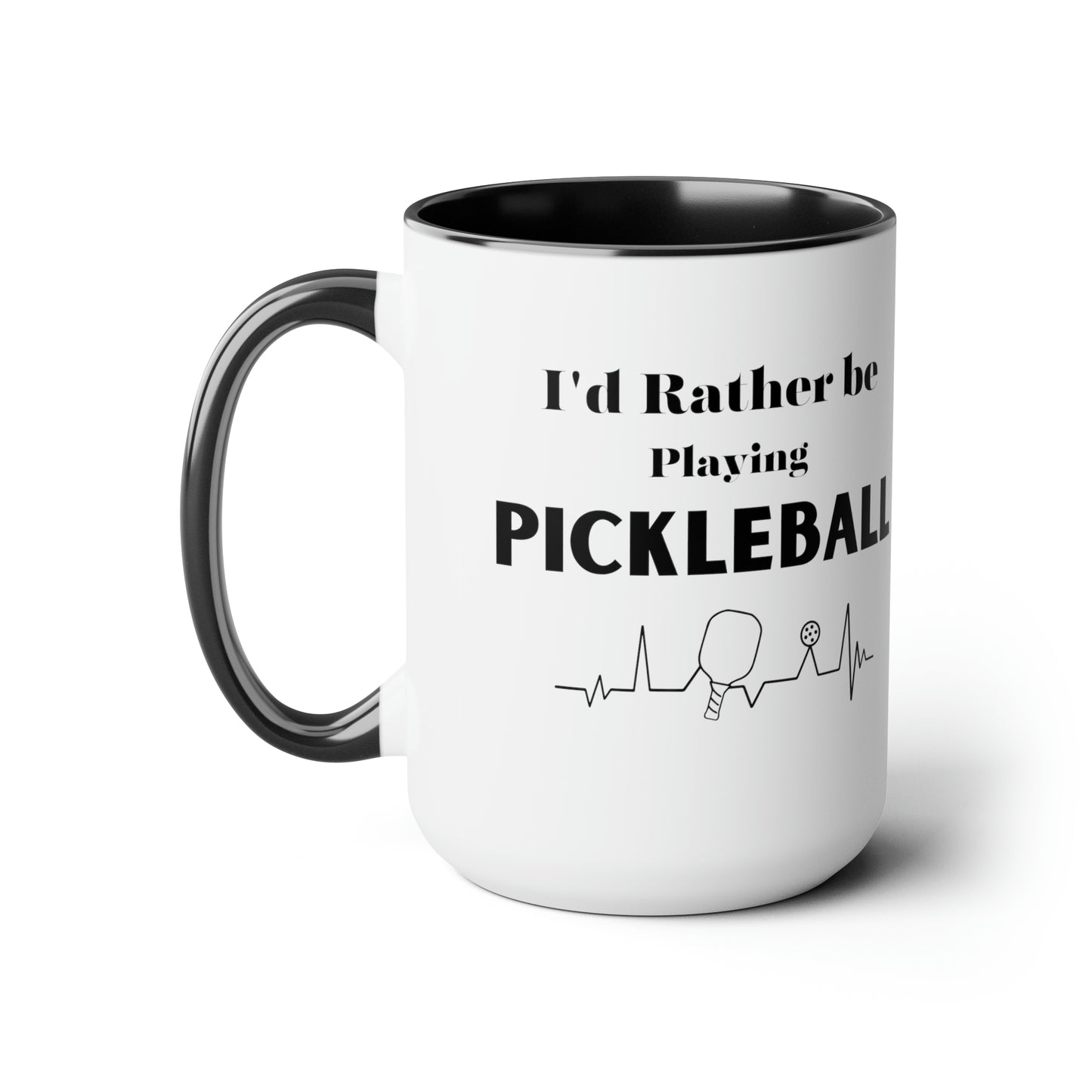I'd rather be playing pickleball mug pickleball lover Daddy mug gift for her gift for him Coffee Mug pregnancy reveal gift wife Coffee tea