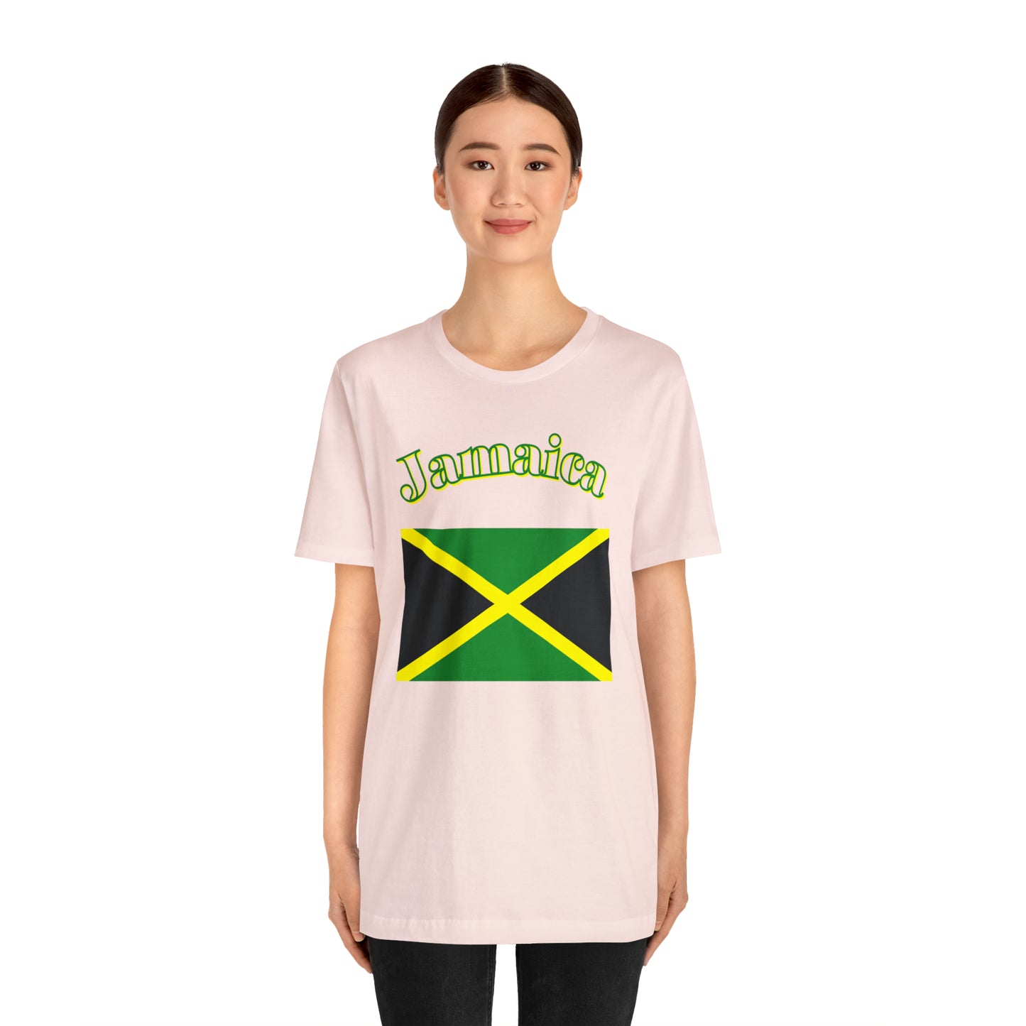 Jamaica flag shirt Jamaican T-shirt positive vibes shirt good vibes tee island girls trip shirt bohemian top Christmas gift for her for him