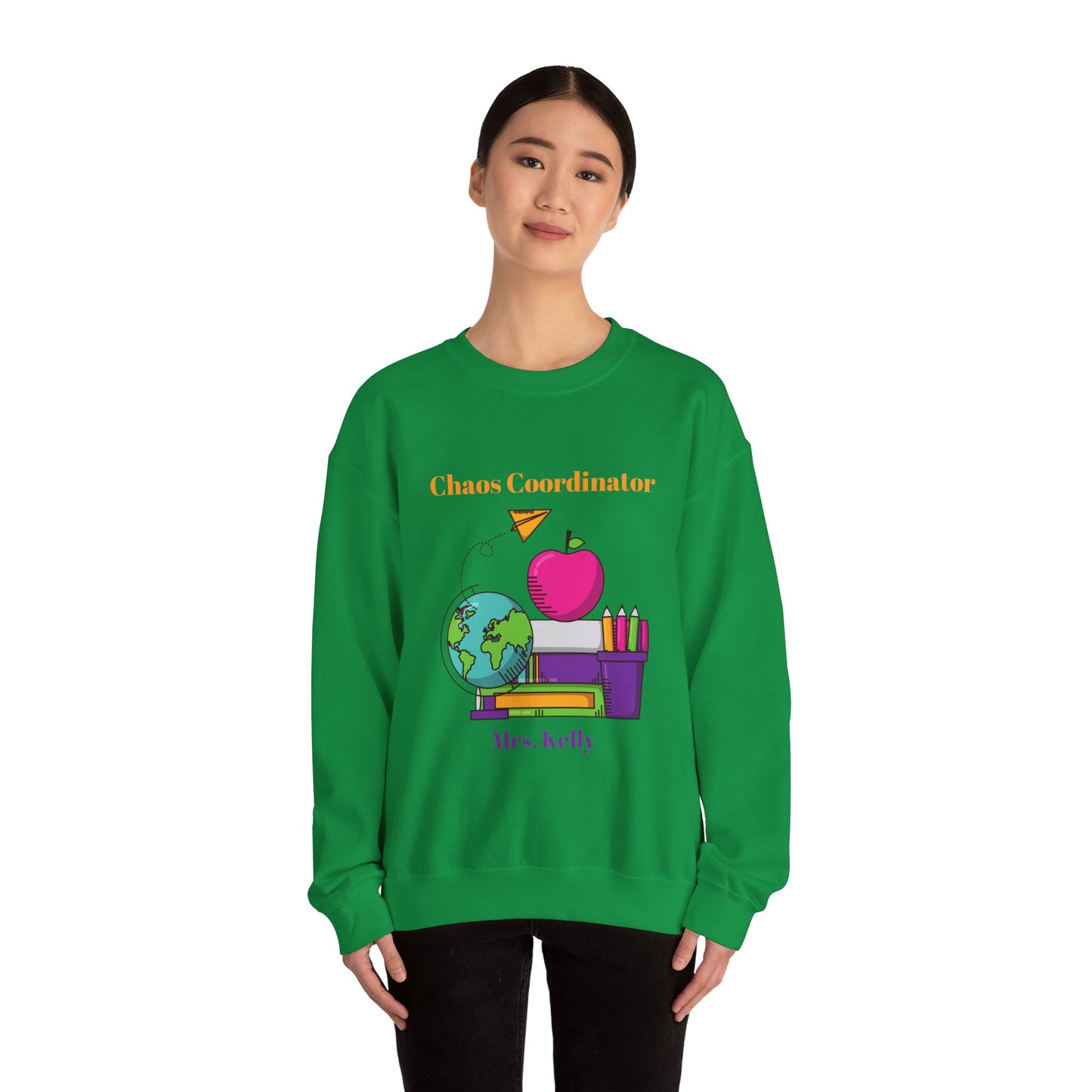 Chaos coordinator sweater Teacher shirt love motivate sweater gift for her teacher sweater custom sweater Valentine's sweater gift for him