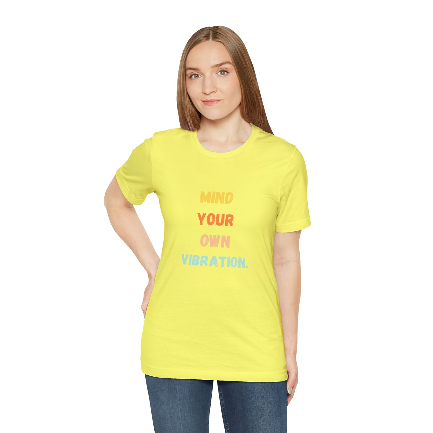 Spiritual shirt Mind your own vibration t-shirt Zen gift for her gift for him yogawear meditation gifts best friend Christmas gift