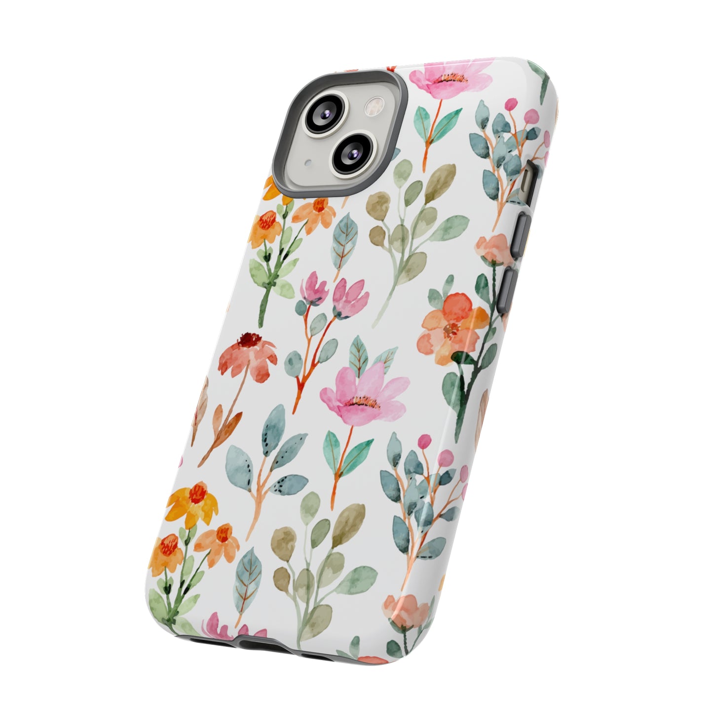 Floral phone case mother's day gift best friend gift for her gift for him flower cell phone cases Tough Cases