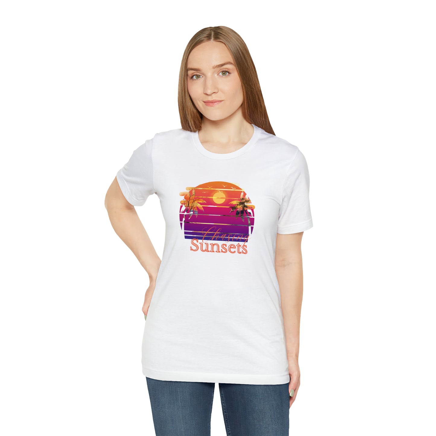Chasing Sunsets shirt Life is an Adventure shirt Good vibes only shirt Adventurer shirt gift for her gift for him vacation shirt best friend