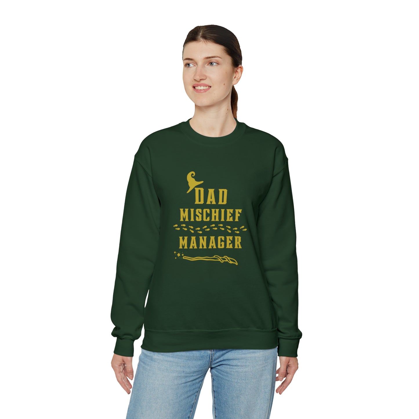 Dad Mischief Manager Hogwarts Alumni sweatshirt Universal Studios Shirts wizard House School Merry Christmas gift for her gift for him