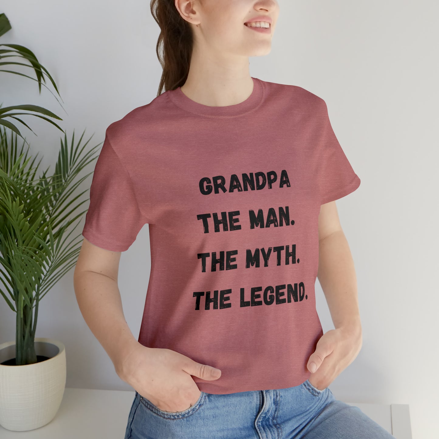GrandPa the man the myth the legend t-shirt,Gift for Dad,Father's day gifts,gift for Dad vacation shirt, best friend, Christmas gift for dad