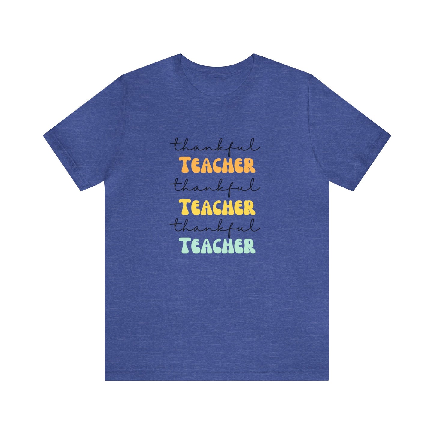Thankful teacher shirt tiny humans teacher appreciation gift Thanksgiving shirt gift for her gift for him Unisex Tee Christmas gift