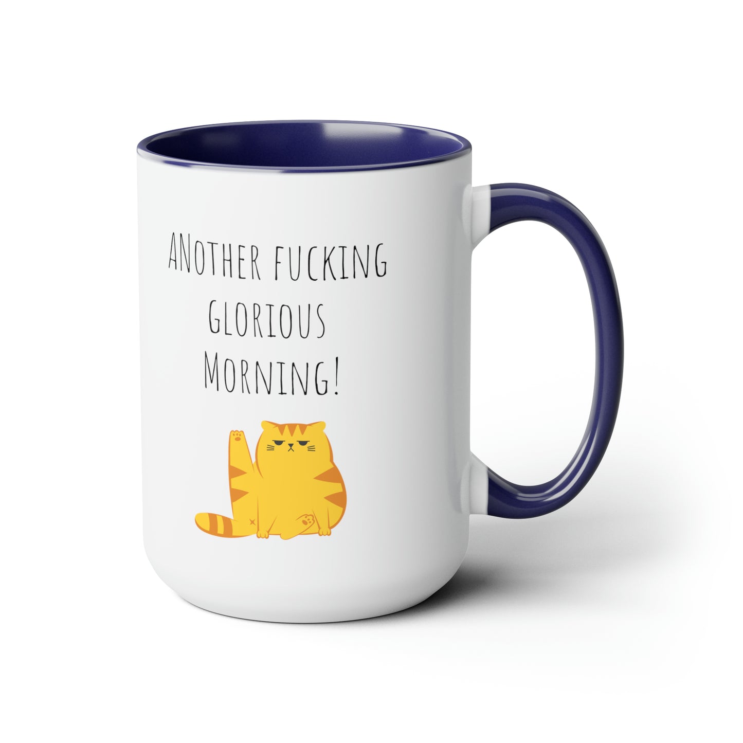 Funny grumpy cat mug funny Coffee Mug Fucking glorious morning mug cat mug gift for her Mug funny gift for wife tea Christmas gift 15oz