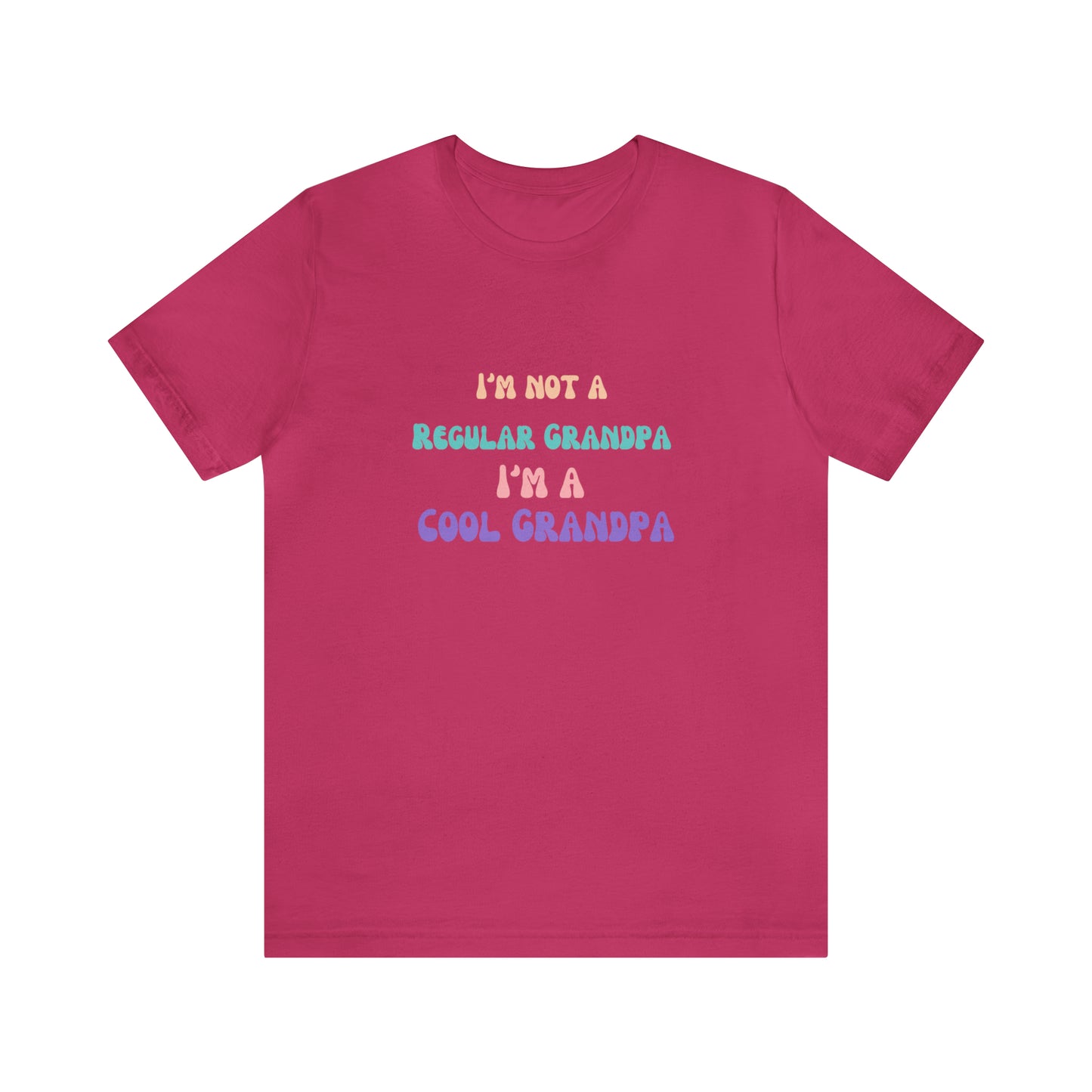 I'm a cool grandpa shirt gift for dad grandpa shirt