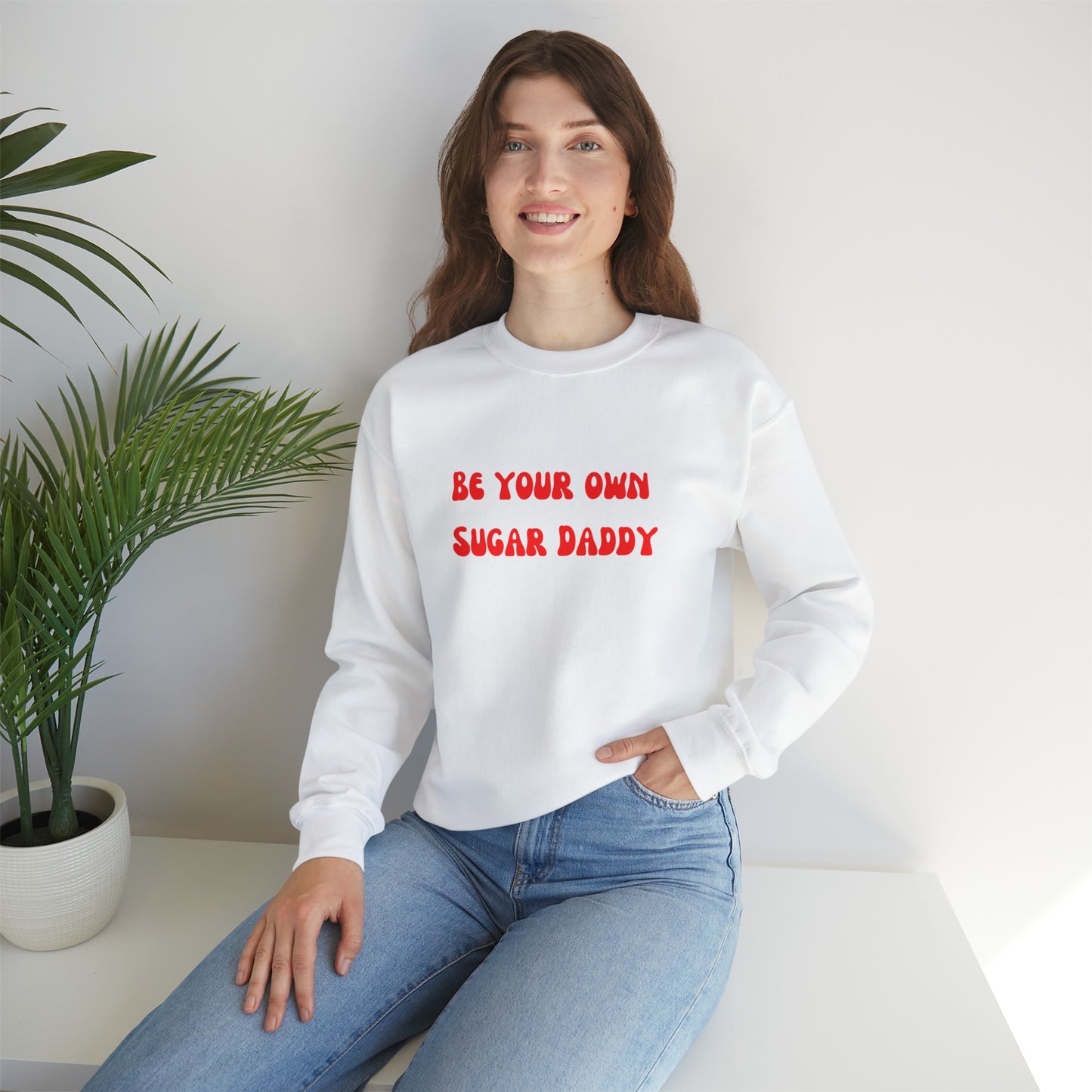 Be your own sugar daddy sweater birthday month Personalized birthday gift bridal Party Shirt gift for her gift for him Christmas gift