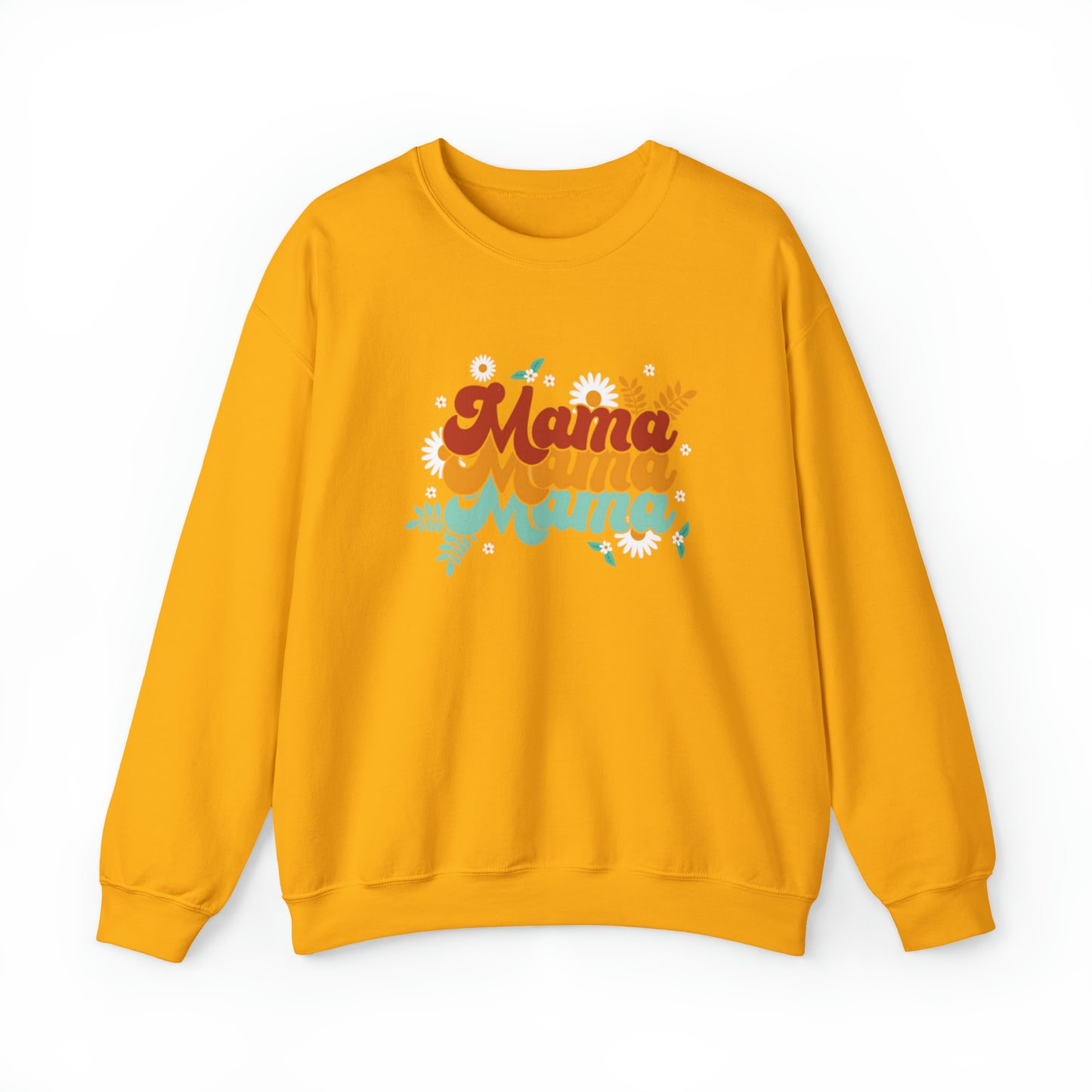 Mama floral vibes sweater, Mother Mom sweatshirt, Gift for mom, Christmas gift for her, yoga wear for her,for him, Birthday gift for her,Ga