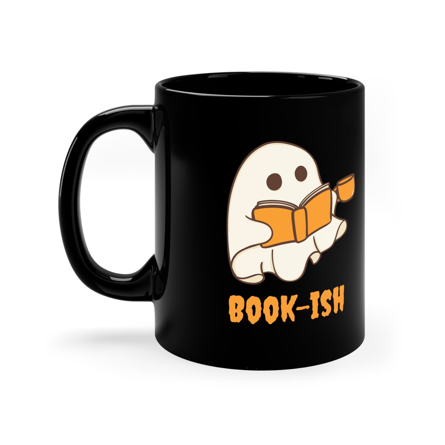 Halloween lover gift book lover mug Halloween mug ghost mug coffee lover gift tea gift for her gift for him Mug Bestfriend Christmas 11oz