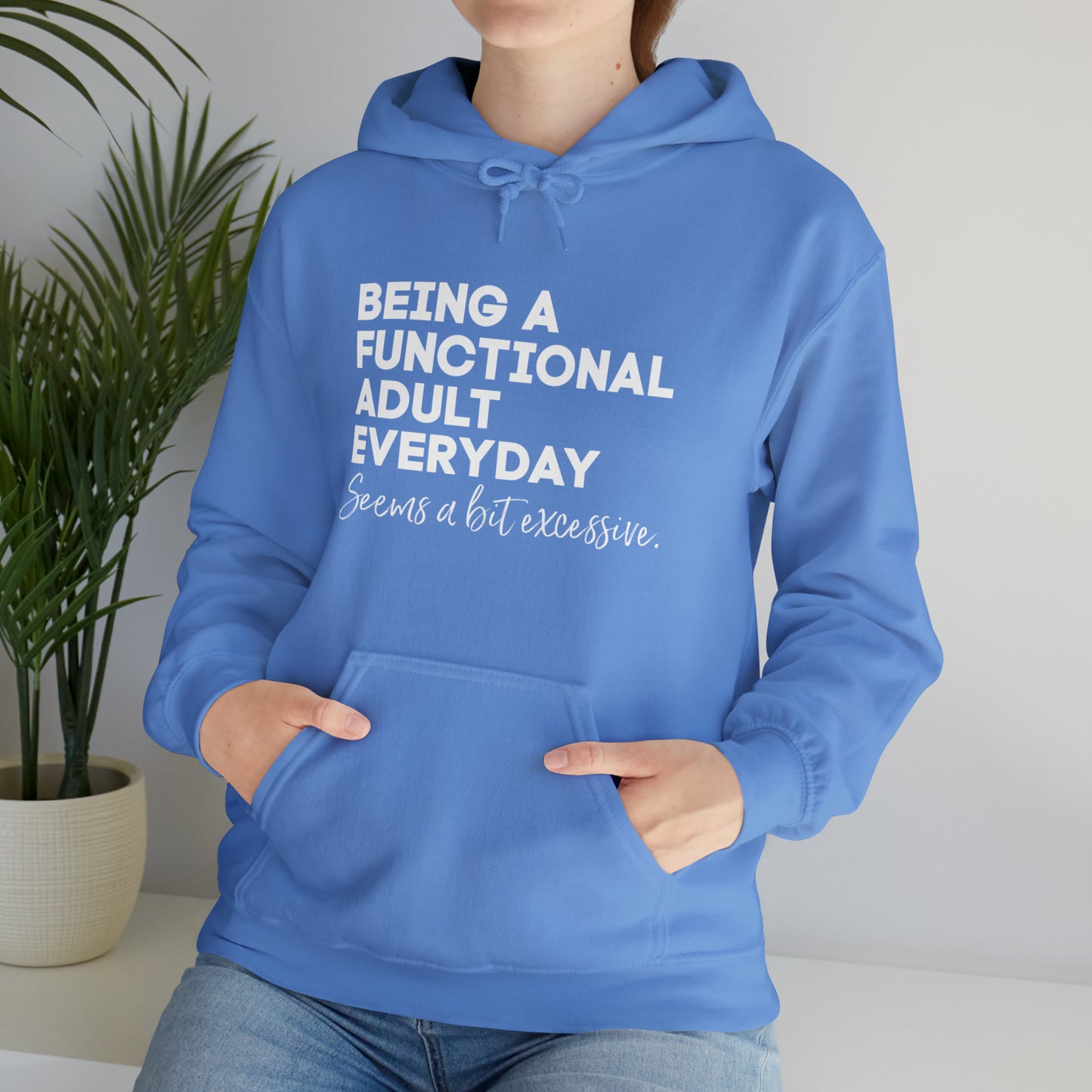 Being a functional adult sweater funny sweashirt birthday gift Christmas gifts Sweatshirt Gift for him Gift