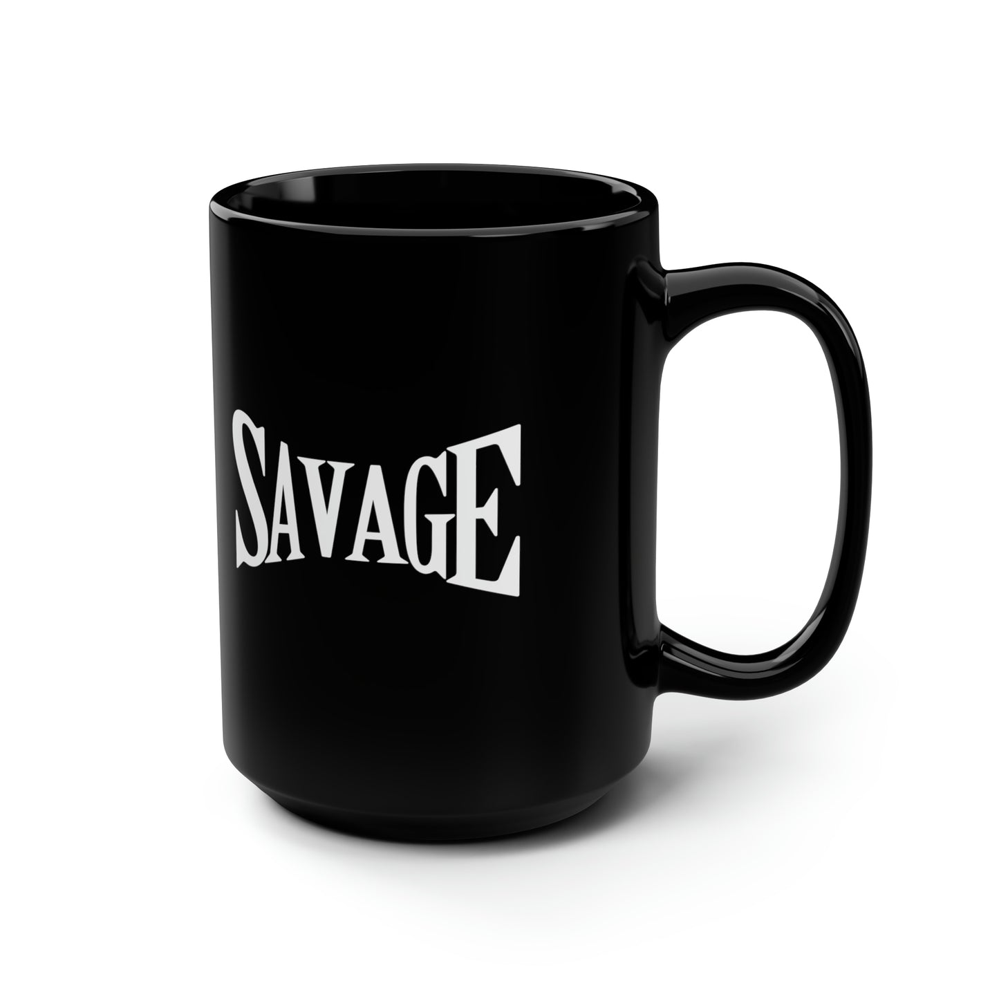Savage mug black mug 15 oz I like spooky this and word fuck giftmerch office funny gift best friend gift Christmas