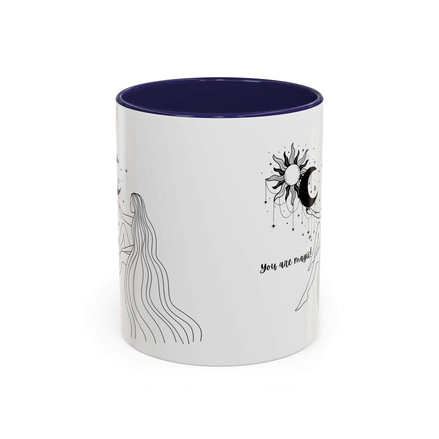 You are Magic mug coffee mug Spiritual gift moon mug witchy mug Goddess gift supervisor mug office bestie gift Boss Christmas gift for her