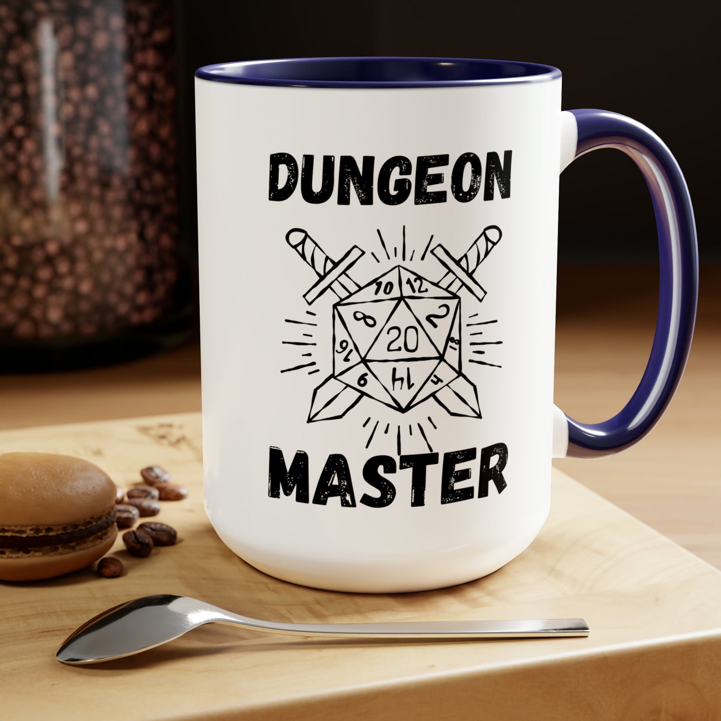 Master dungeon mug love you dad sister gift Coffee Mug pregnancy reveal gift heart mug gift for her Mug wife Coffee tea 15oz