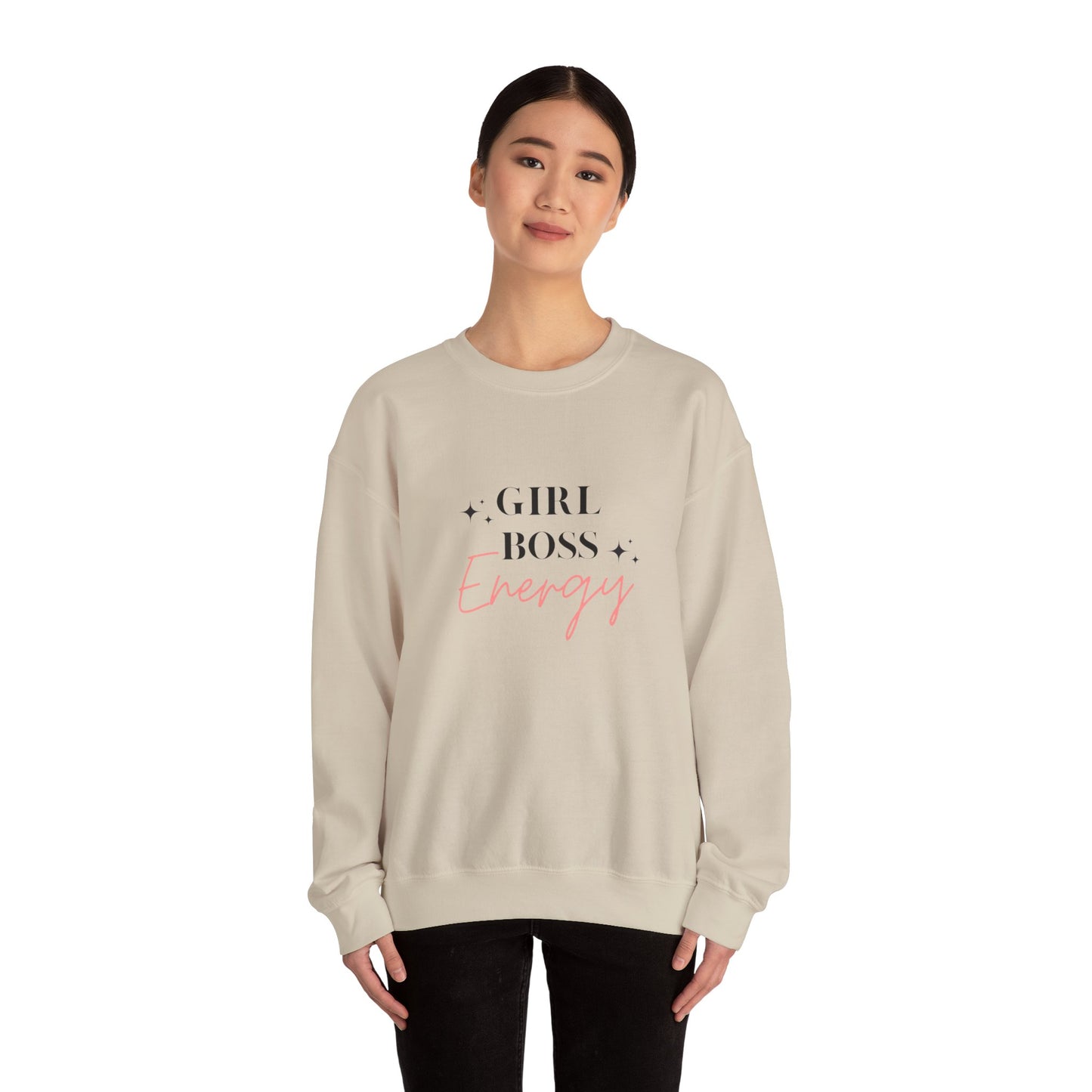 Girl boss energy sweater funny gift for her bestie gift galentine sweater funny Valentine's sweater gift for him entrepreneur gift birthday