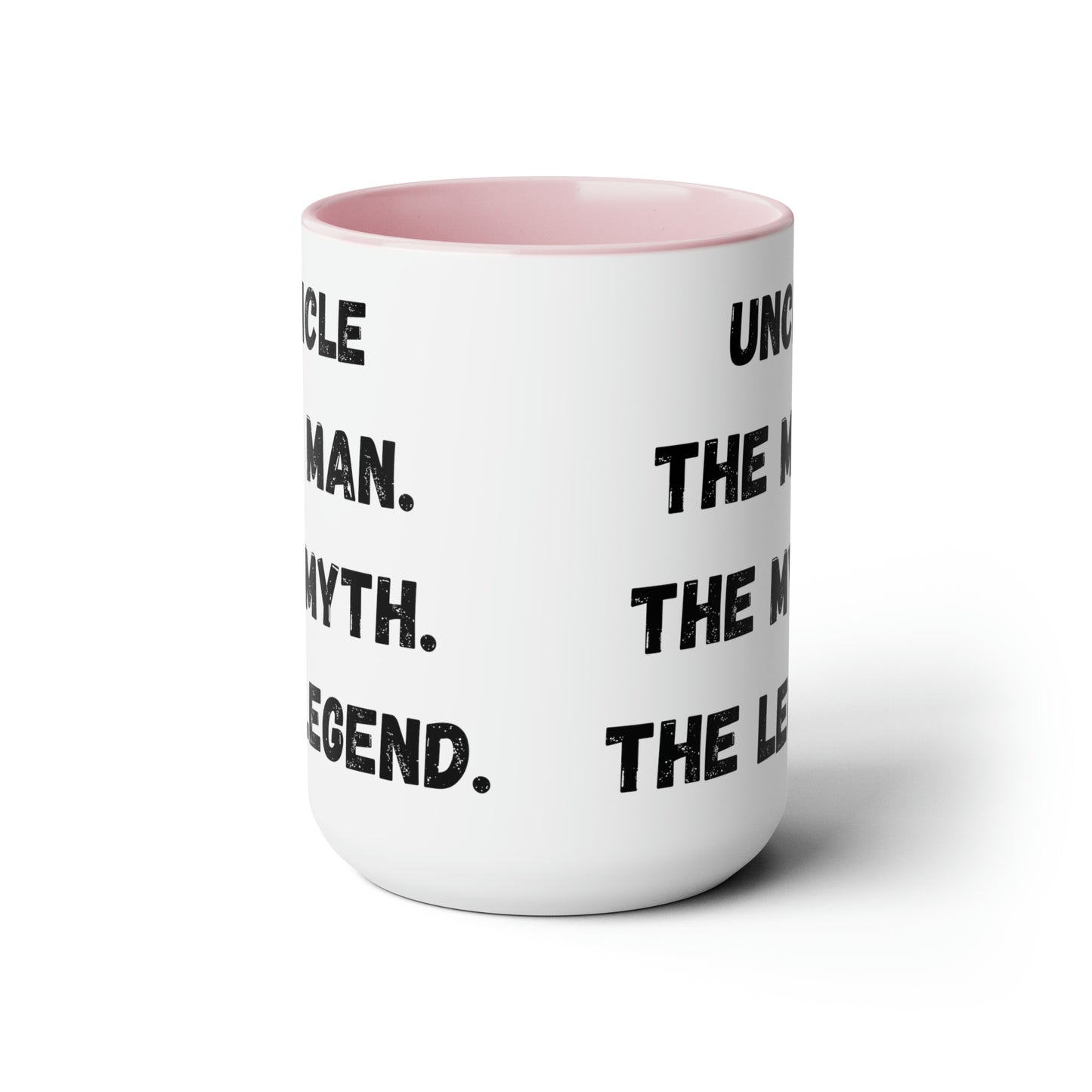 Uncle the man mug the myth the legend mug Daddy mug love you dad sister gift Coffee Mug pregnancy reveal gift heart mug gift for him Coffee