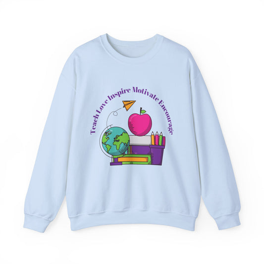 Teacher love motivate sweater gift for her teacher sweater custom sweater funny Valentine's sweater gift for him professor gift birthday