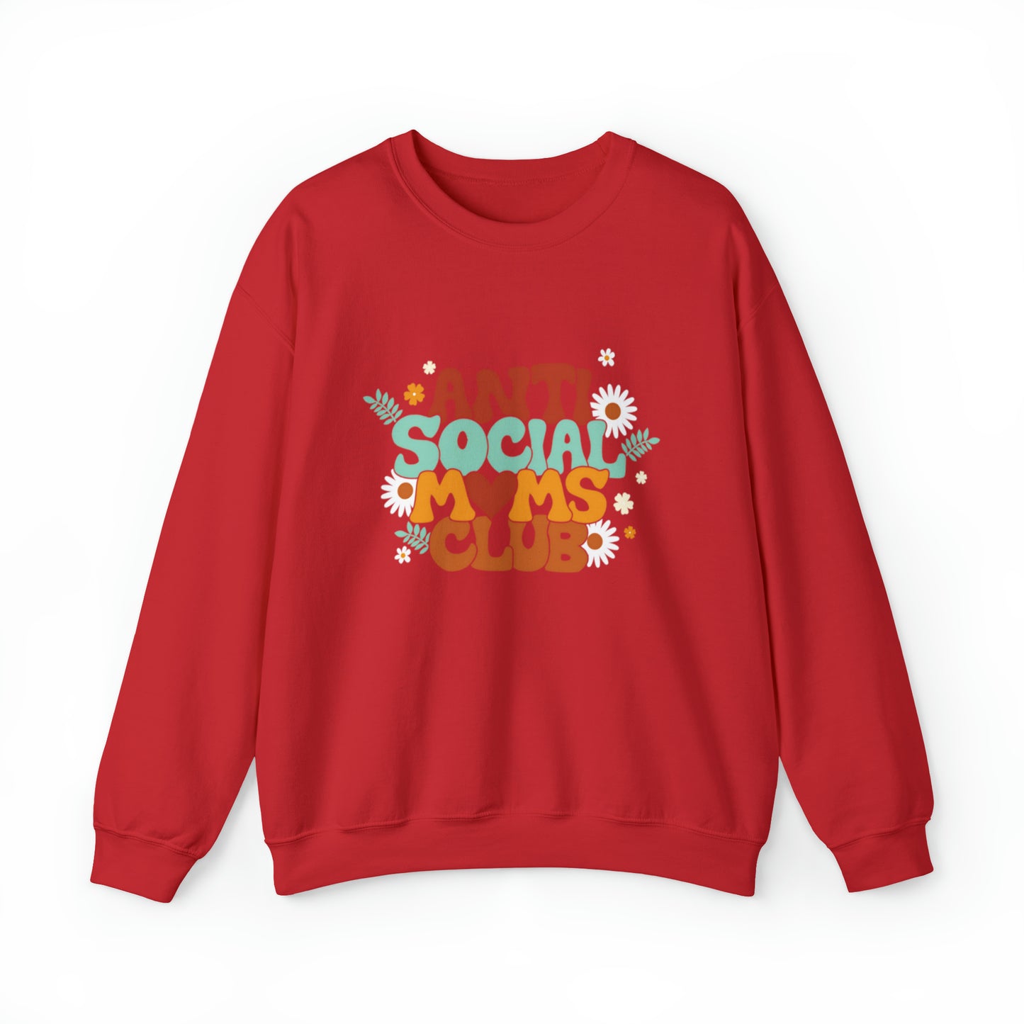 Anti social moms club sweatshirt, Mama Mother Mom sweatshirt, Gift for mom, Christmas gift for her,for him,Birthday gift for her