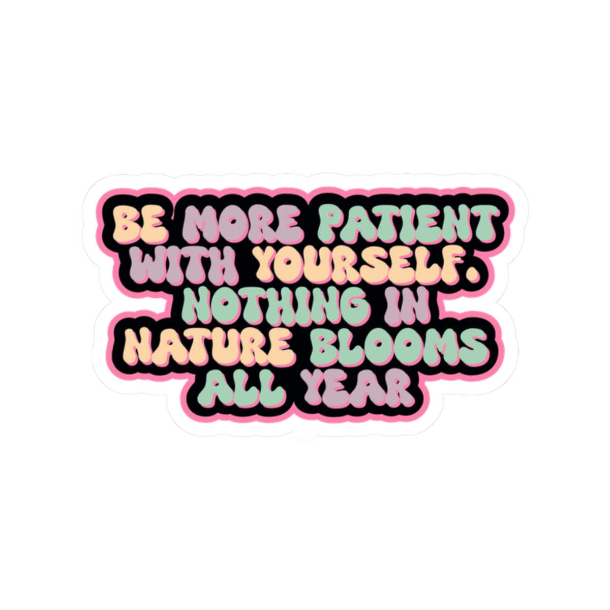 Selfcare sticker gratitude Motivational sticker selflove Motivating sticker keep trying sticker gift forher gift for him girlbossgift office