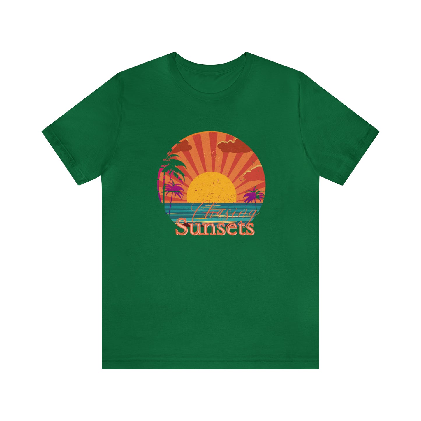Chasing Sunsets shirt Adventurer shirt Good vibes only T shirt gift for her gift for him vacation shirt best friend