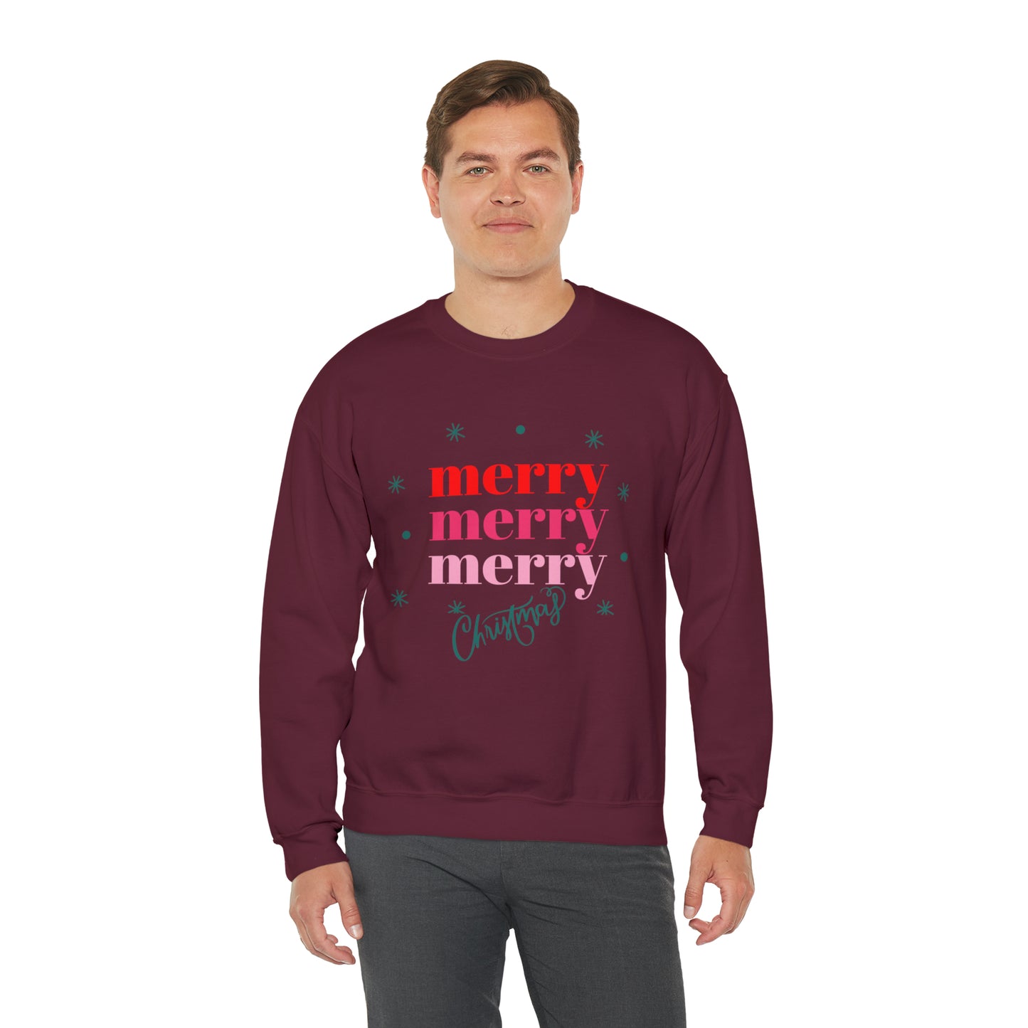 Festive AF sweater purple Merry Merry Christmas Sweatshirt for Women Christmas Shirt Sweater Holiday Christmas gift for her gift for him