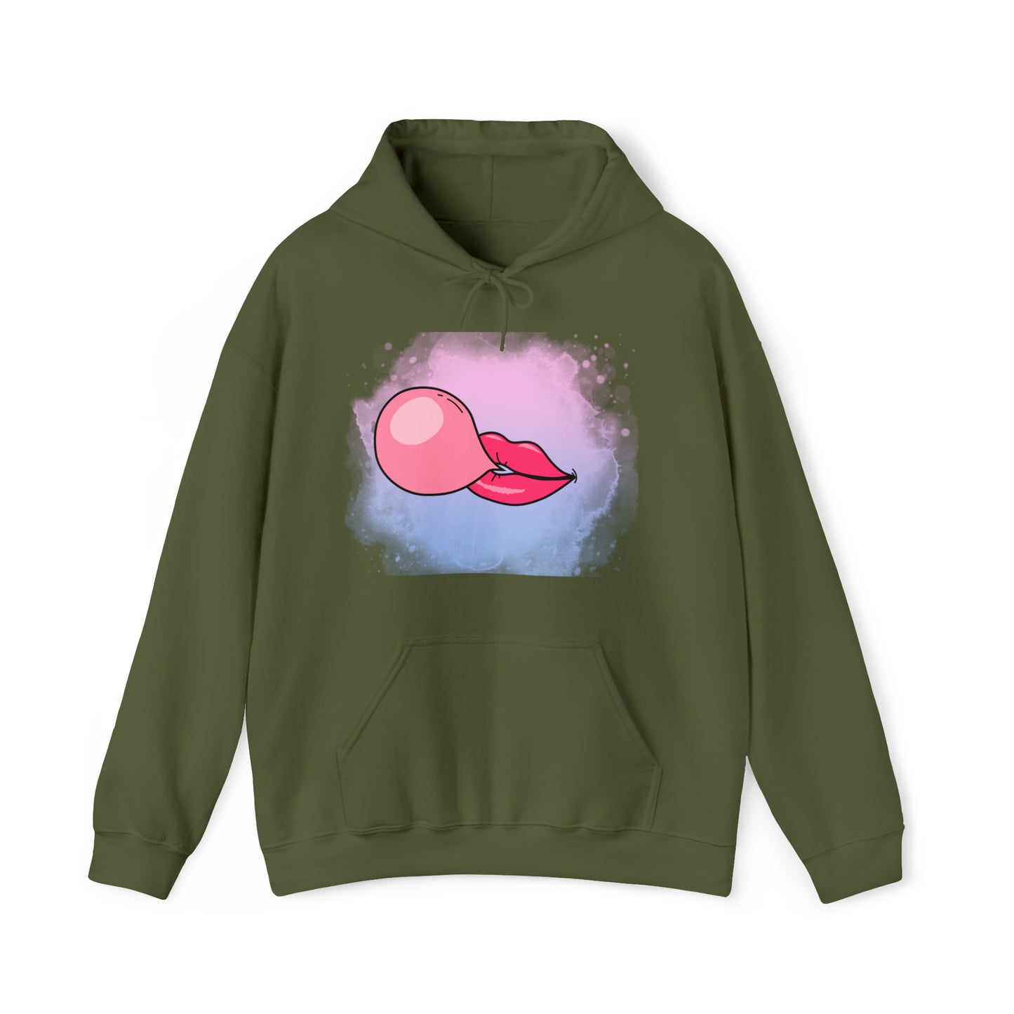 Bubble Gum kiss Hoodie, Summer Bubblegum shirt, Birthday gift for her, Galantine gift for her, best friend gift,birthday vacation,Unisex