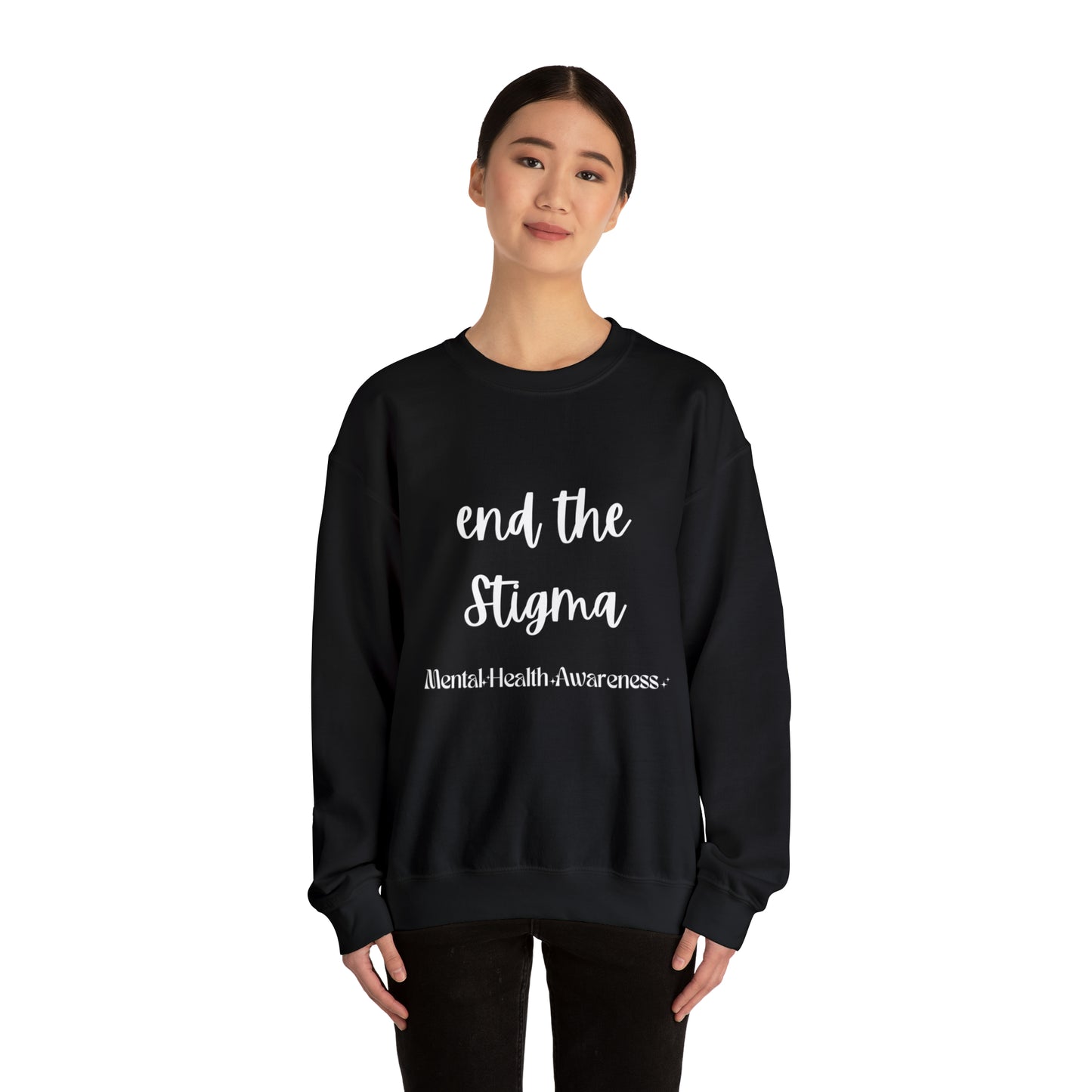 End the stigma sweatshirt mental awareness sweatshirt self care sweater anxiety sweatshirt psychologist tee Motivational shirt