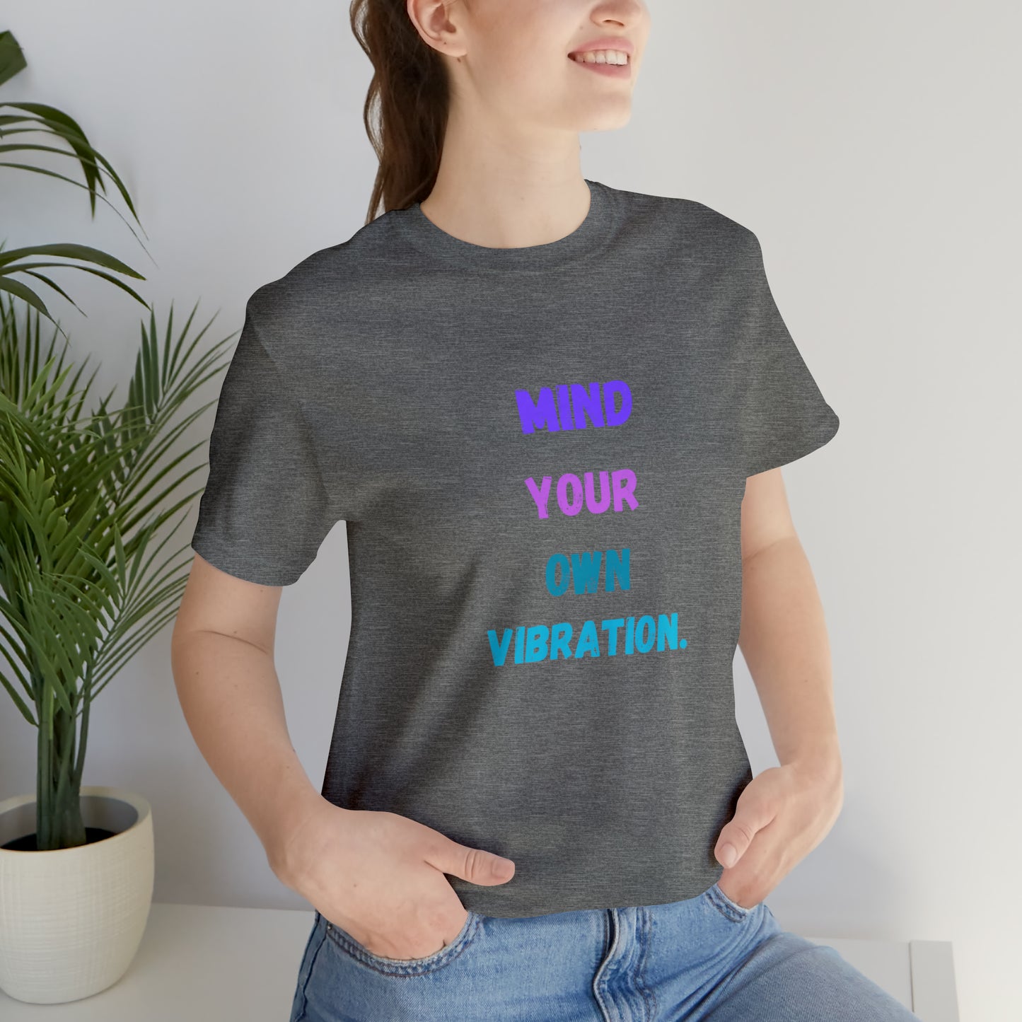 Spiritual shirt Mind your own vibration t-shirt Zen gift for her gift for him yogawear meditation gifts best friend Christmas gift
