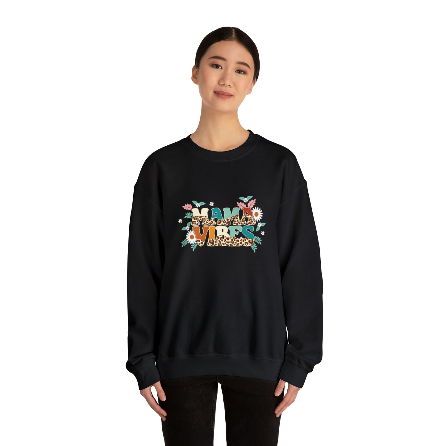 Mama vibes sweater, Mother Mom sweatshirt, Gift for mom, Christmas gift for her, yoga wear for her,for him, Birthday gift for her,Galantin