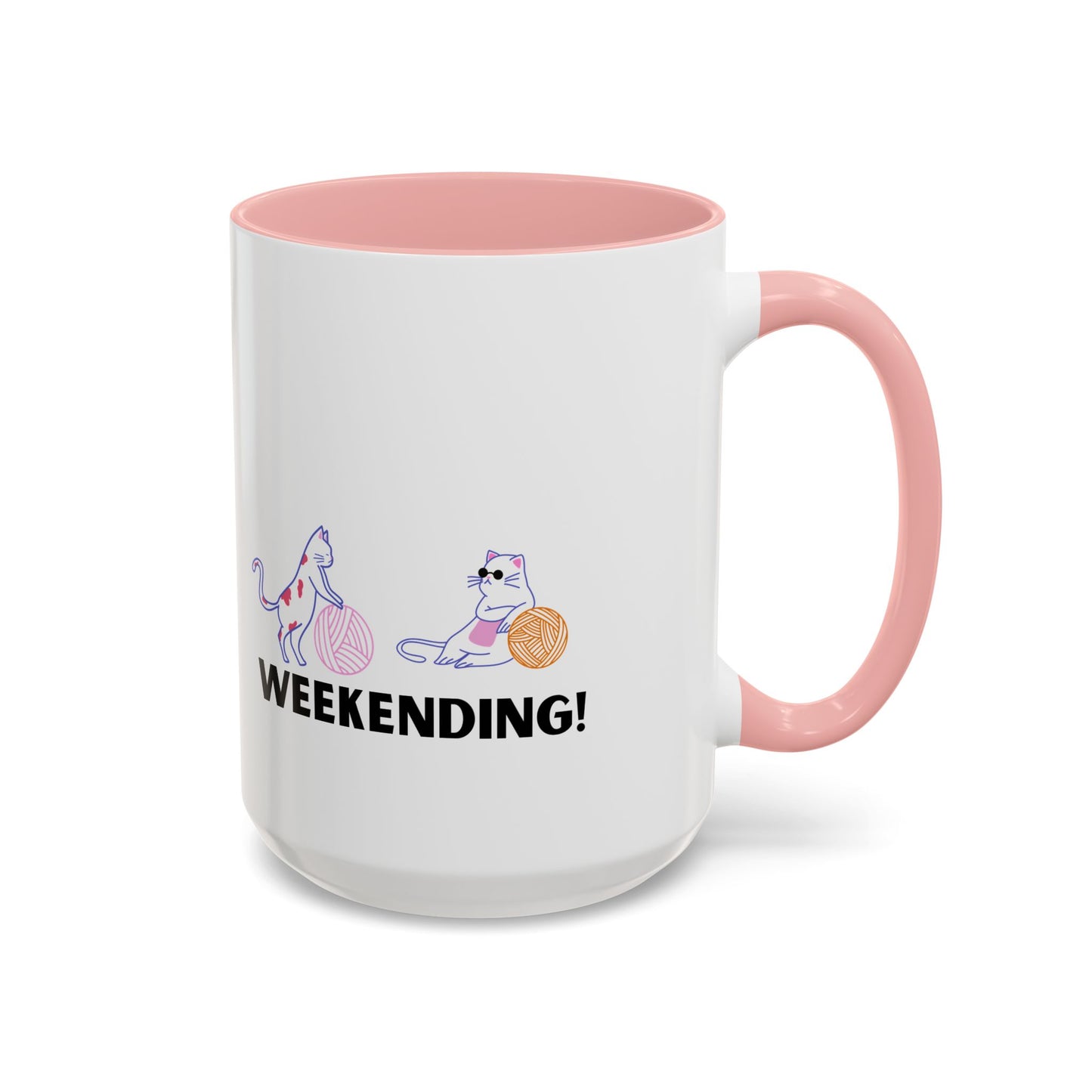 Crochet weekending mug coffee lover weekending vibes mug Coffee Mug swift Funny Coffee Cup Cat Lady Gift Cat Lover Gift Cat Mom christmas