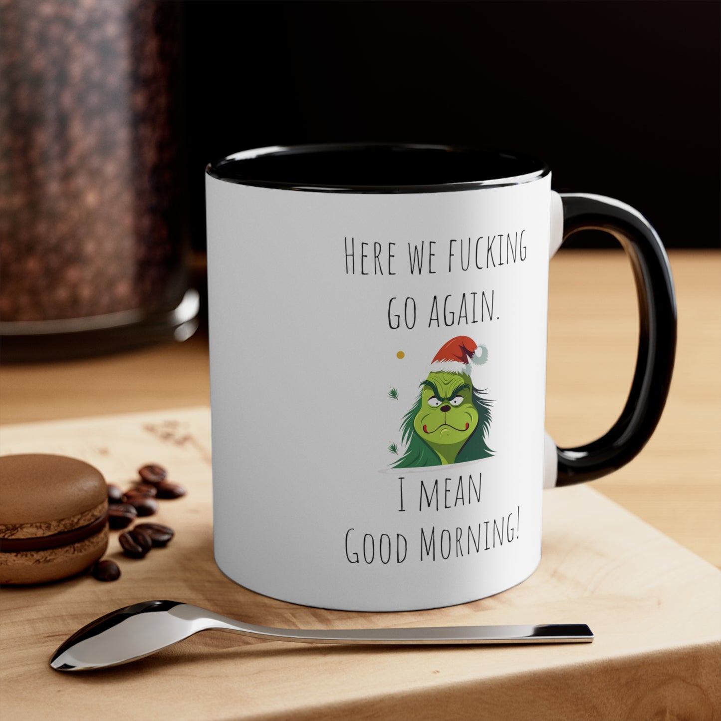 Grinch mug good morning successful woman mug Birthday Month birthday month gift coffee mug best friend gift for her tea gift for her for him
