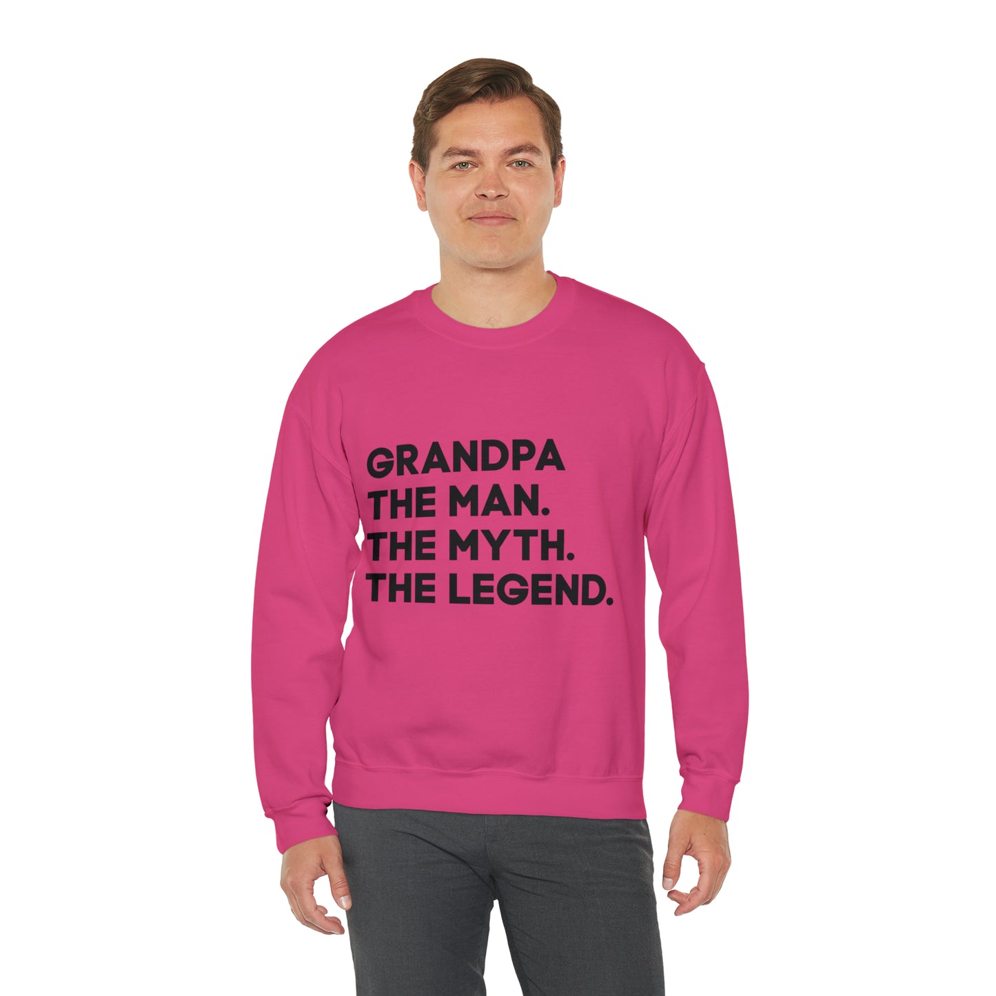 Grandpa sweatshirts,the man the myth the legend t-shirt, gift for Dad and me shirts, Father's day gifts, best friend, Christmas gift for dad