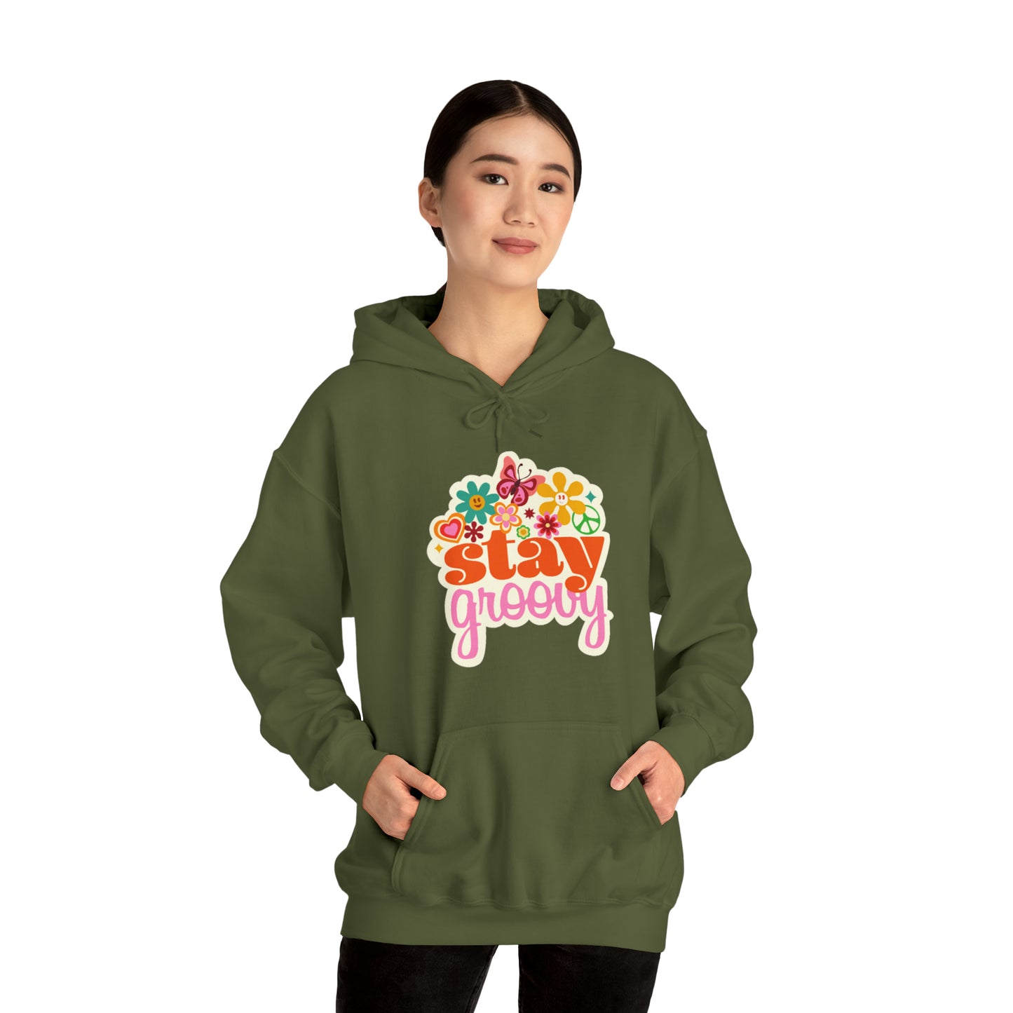 Stay Groovy Hoodie, Hippie Hoodie, good vibes hoodie, Fun Summer shirt, Birthday gift for her, Galantine gift for her,best friend gift, vac