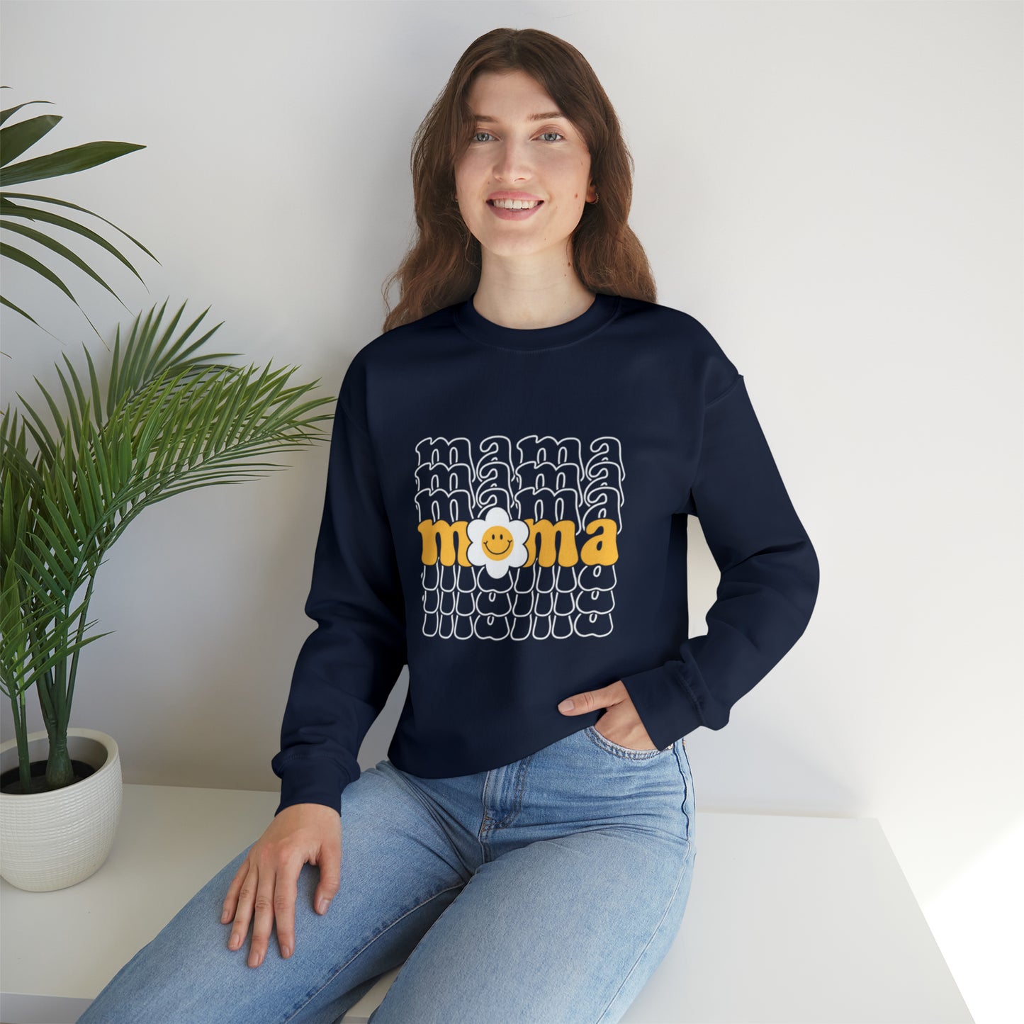 Mama vibes sweater, Mother Mom sweatshirt, Gift for mom, Christmas gift for her, yoga wear for her,for him, Birthday gift for her,Ga