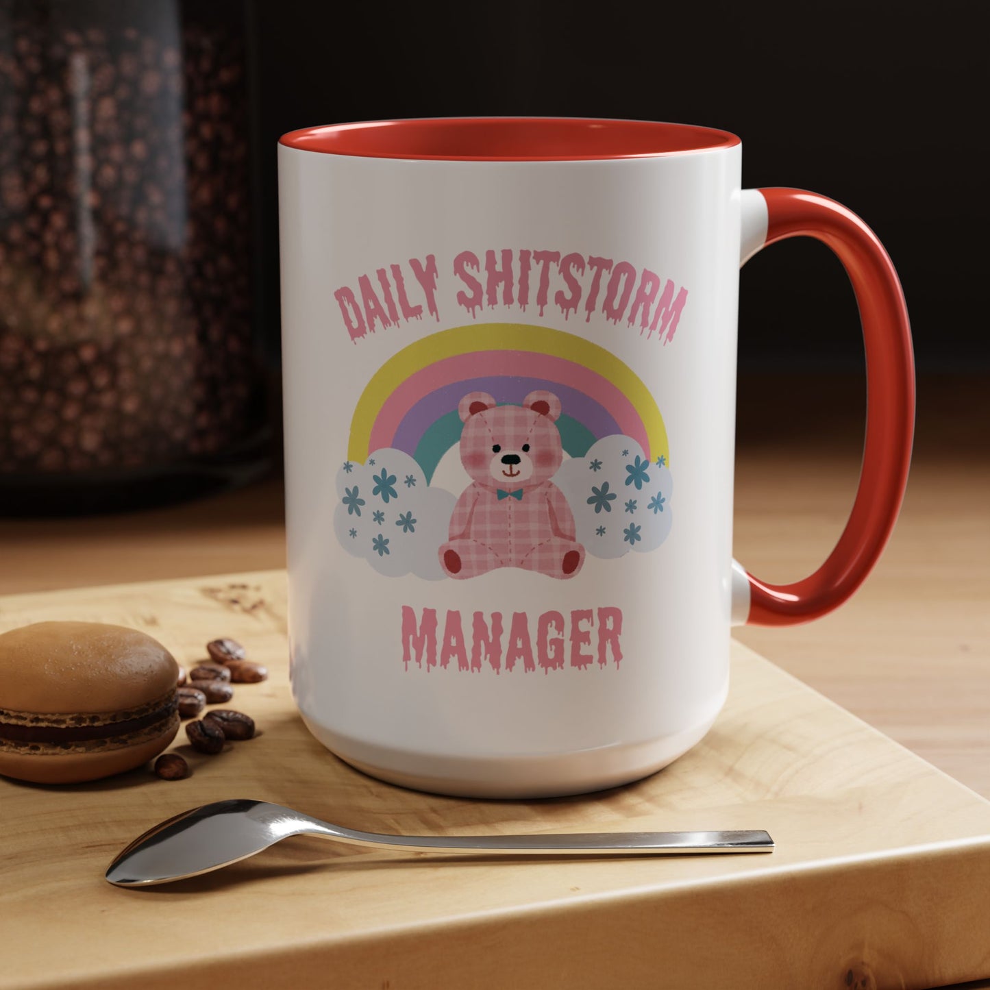 Christmas gift for manager gift for mom Daily Shitstorm Survivor's Club mug Funny Coworker Gift funny Boss Gift Christmas Office Gift Work