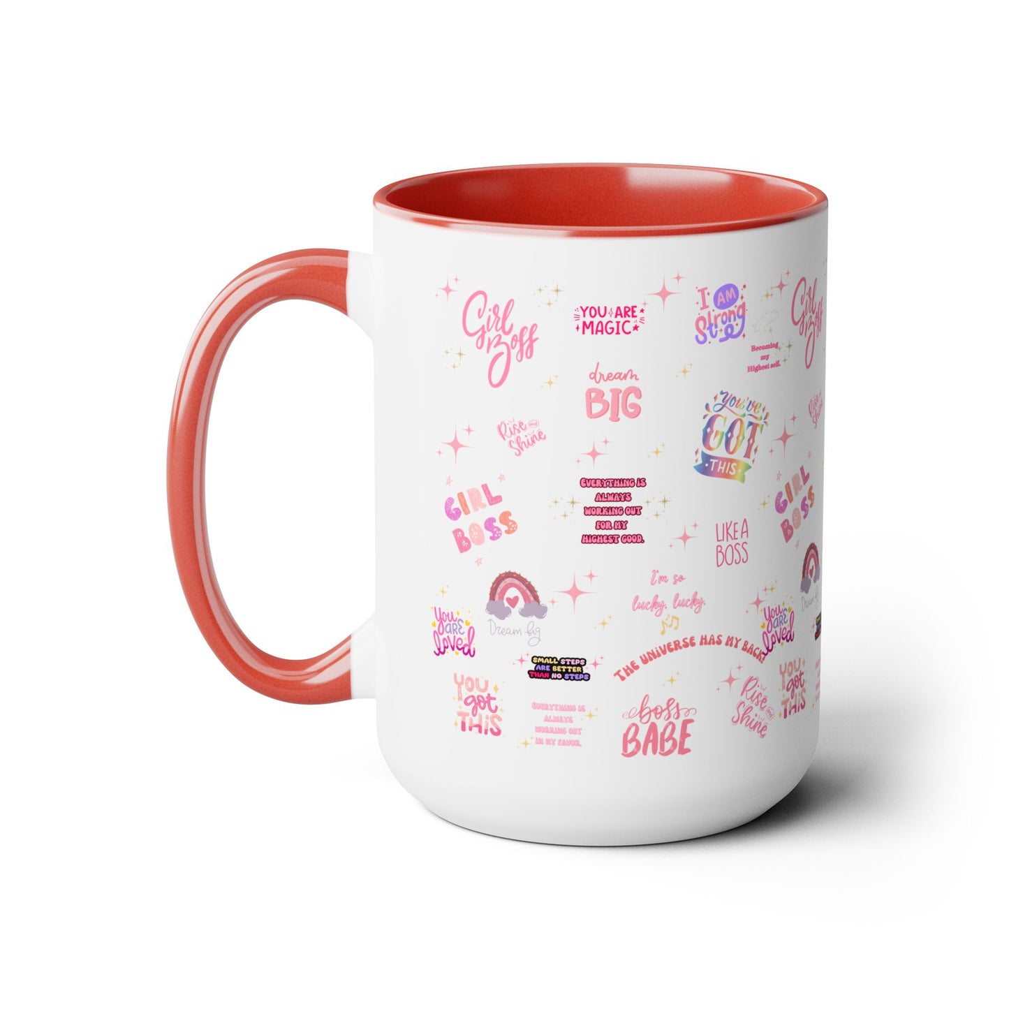 Girl Boss Positive affirmations Coffee Mug boss babe mug birthday gift girlfriend gift boss mug gift for her Mugs tea Christmas gift 15oz