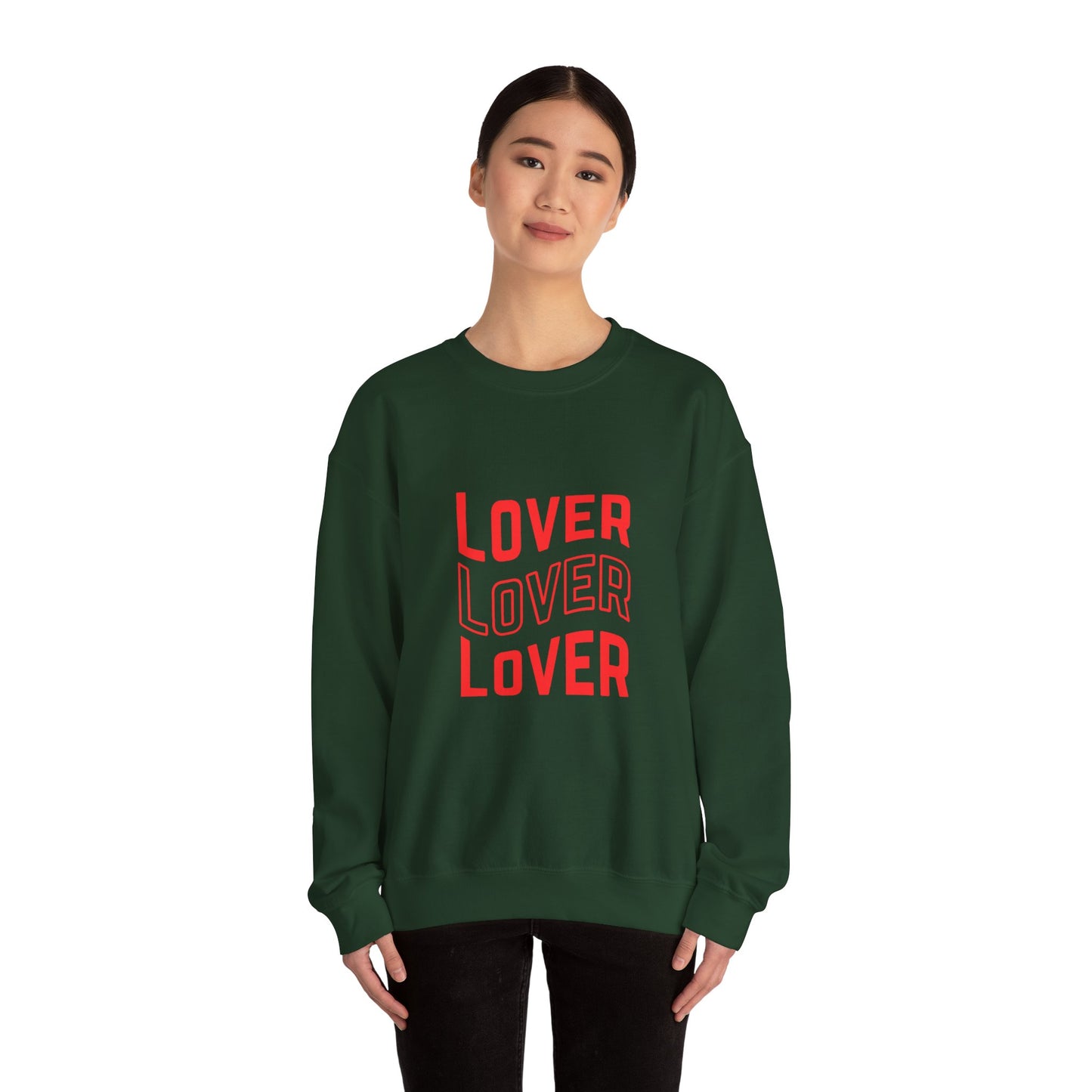 Lover sweater couple heart valentine's day sweater gift for her bestie gift galentine sweater funny Valentines sweater gift for him birthday