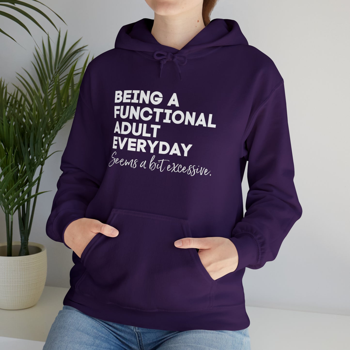 Being a functional adult sweater funny sweashirt birthday gift Christmas gifts Sweatshirt Gift for him Gift