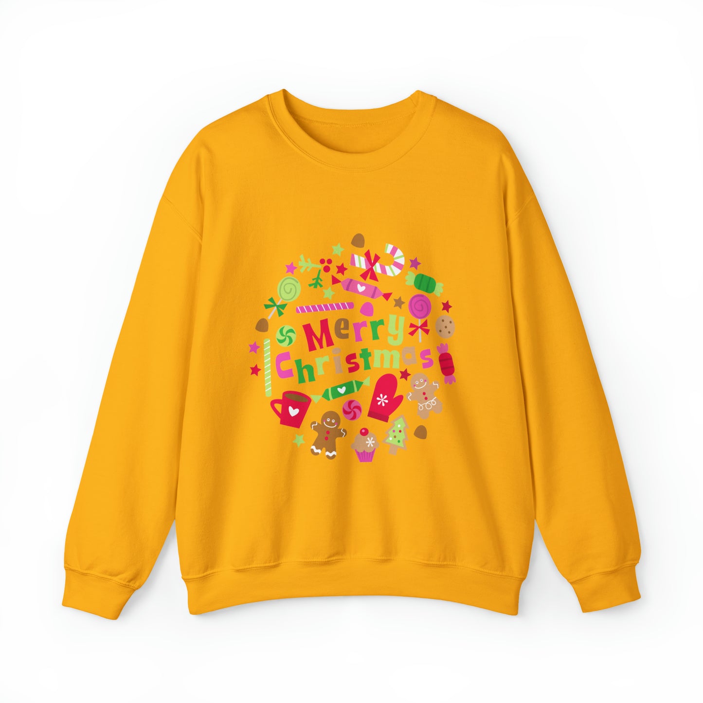 Candy Christmas sweater Merry Bright Christmas sweatshirt Christmas Sweatshirt for her Christmas family Shirt Christmas gift for him