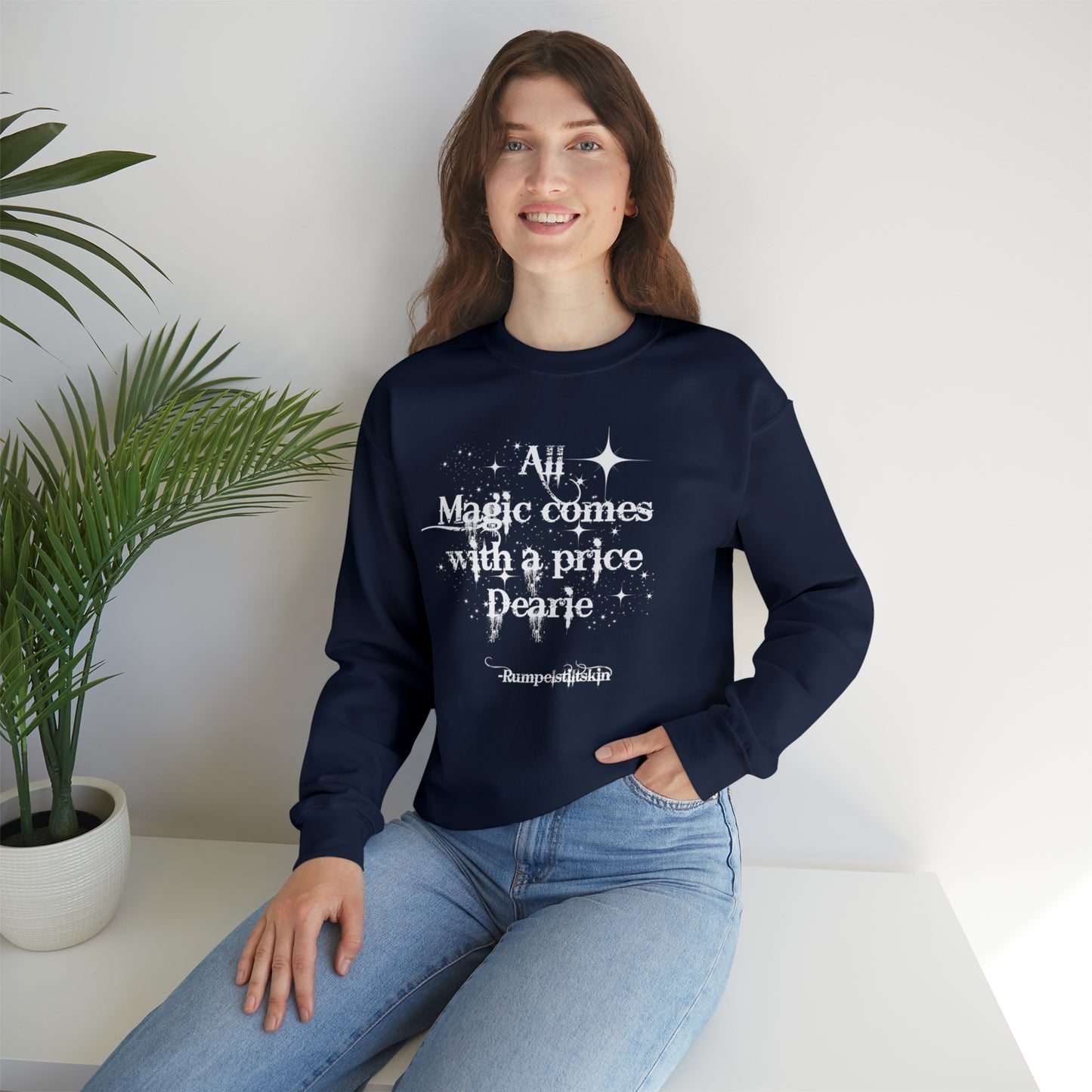 Once upon a time sweatshirt, OUAT fan shirt, Birthday gift for her, Melanin sweatshirt, Unisex Heavy Blend Crewneck Sweatshirt