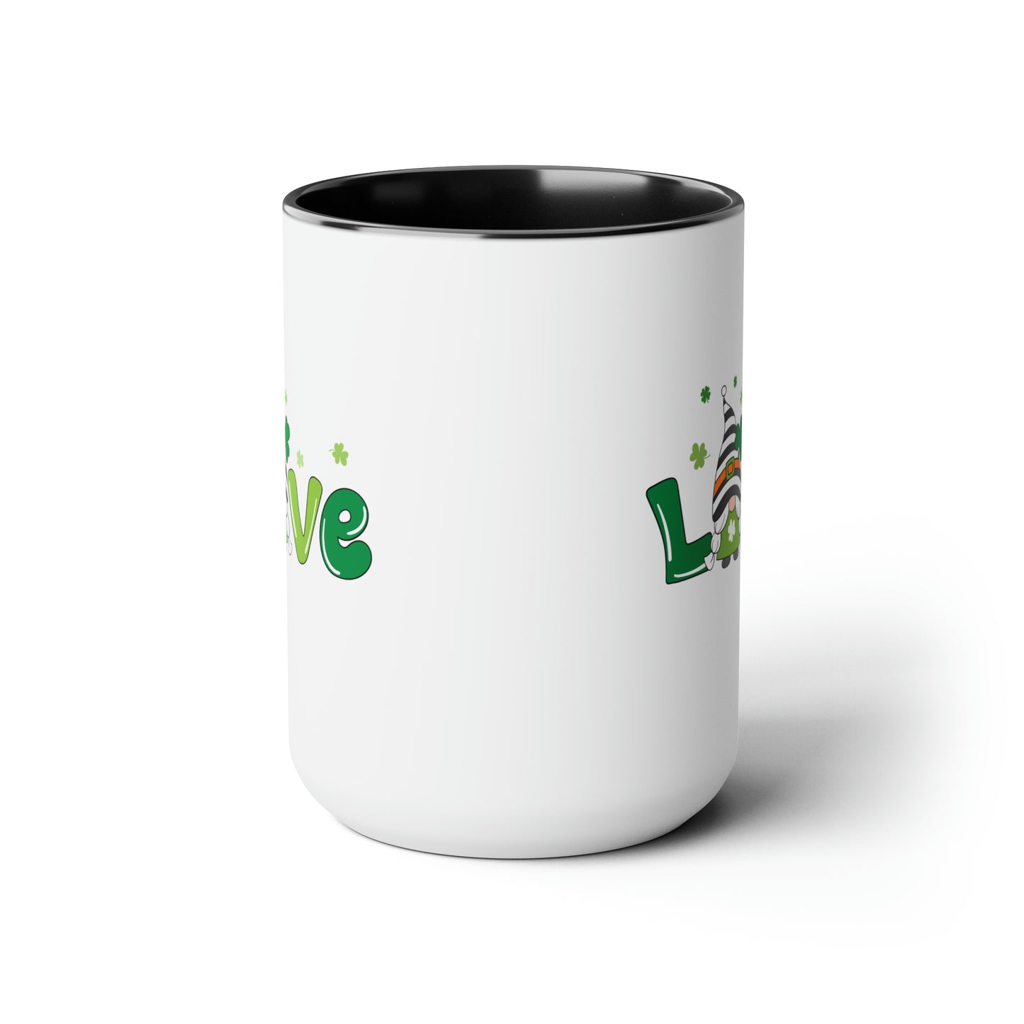 Gnome love mug Irish Love mug st Patrick's Day mug Valentines Day gift for her Coffee gift for him gift for her Mug wife Coffee tea 15oz