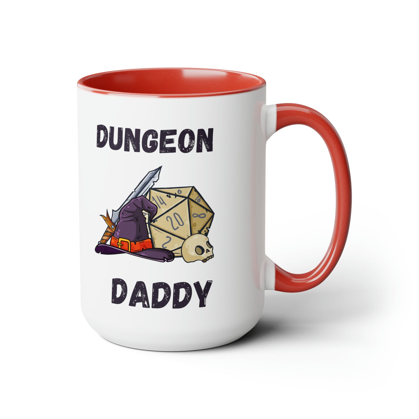 Dungeon Daddy mug love you dad sister gift Coffee Mug pregnancy reveal gift heart mug gift for her Mug wife Coffee tea 15oz