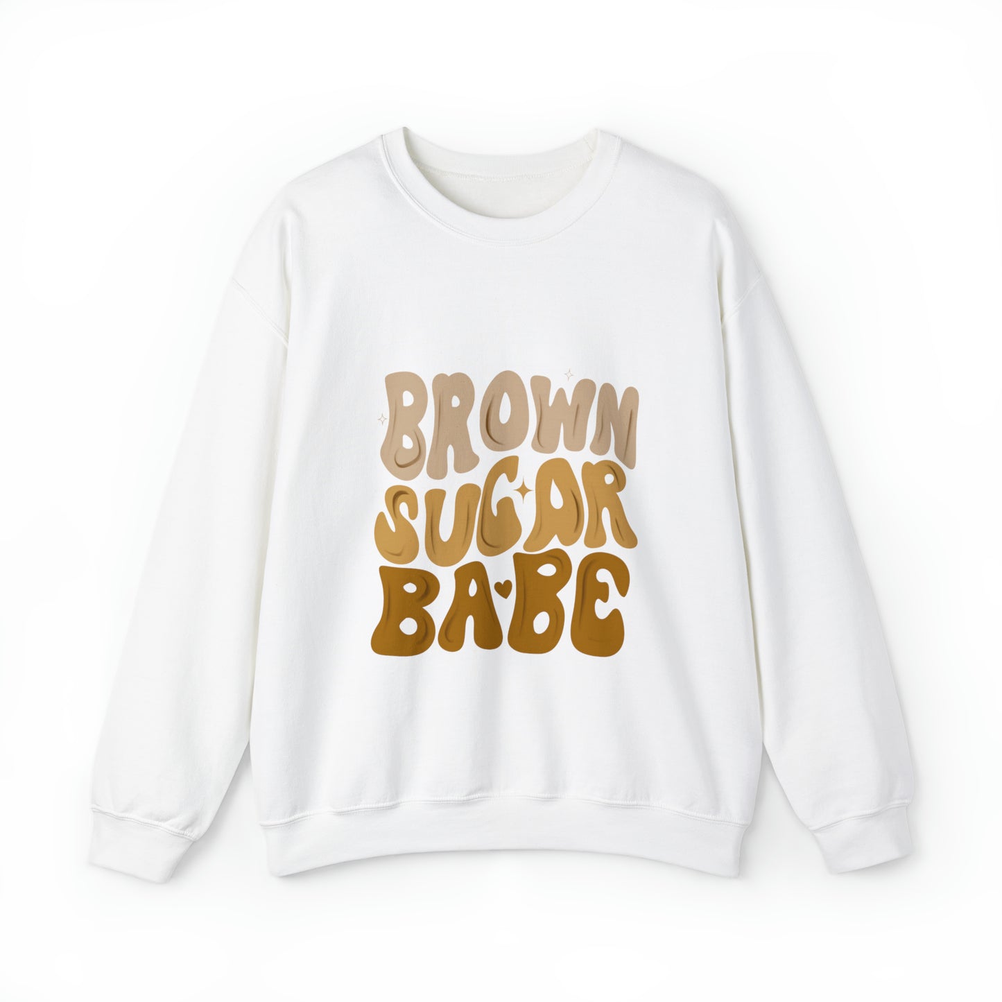 Brown Sugar Babe sweatshirt, Brown Beauty shirt, Birthday gift for her, Melanin sweatshirt, Unisex Heavy Blend Crewneck Sweatshirt
