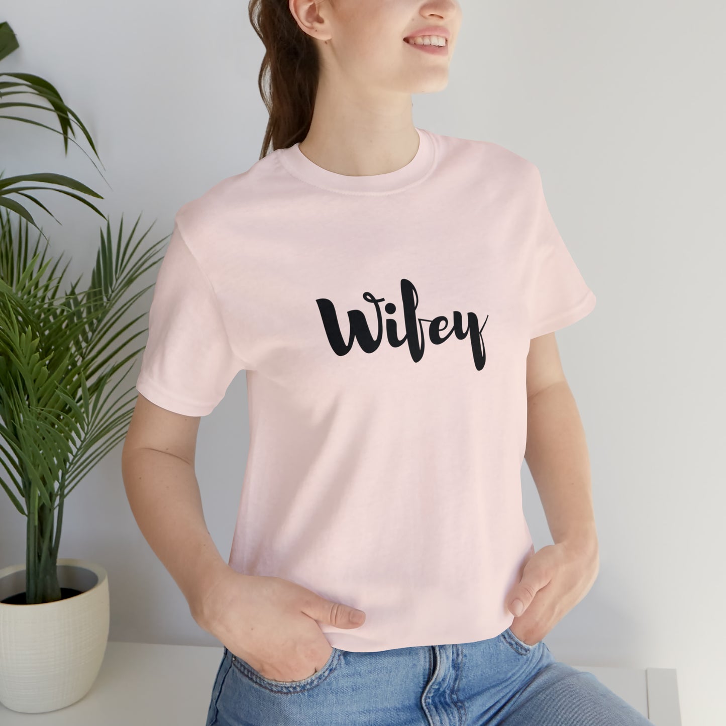 Wifey T-shirt, Wifey anniversary gift, Bridal party shirts, shower gift, Wife gift for her, Wifey Top, Wifey Sweater, Mrs clothes