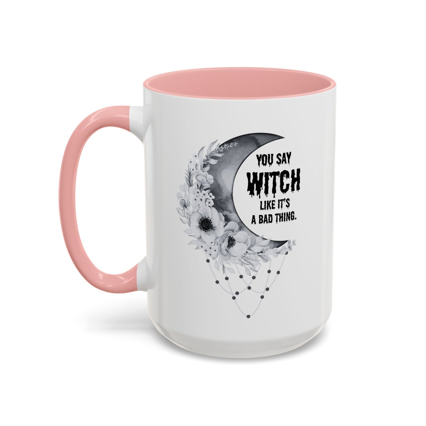 Witch mug Halloween mug Spooky things mug office funny gift best friend gift Christmas word fuck sarcastic humour gift Coffee Mug(11, 15oz)
